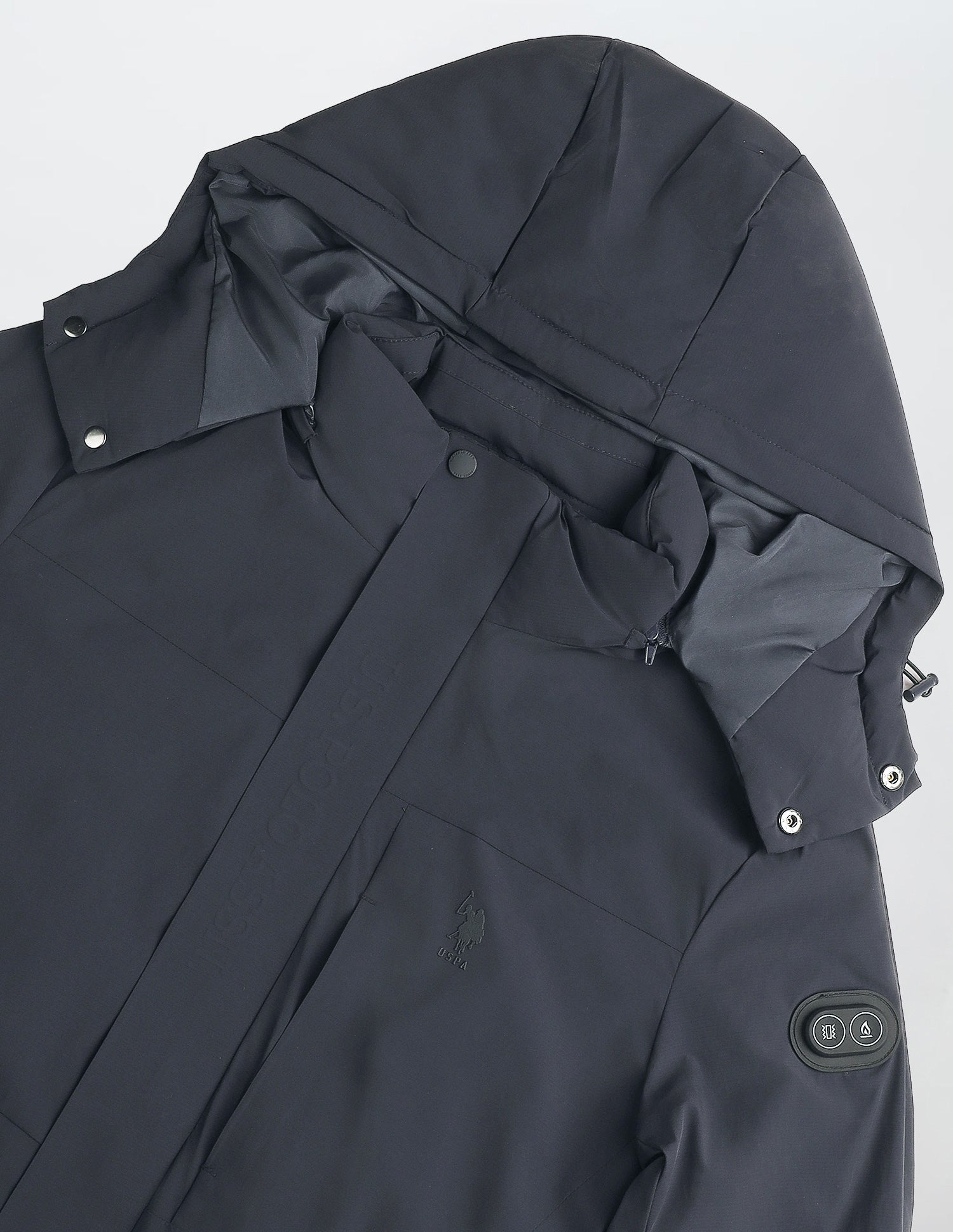 Regular Fit Solid Jacket Navy - U.S. POLO ASSN. | Large