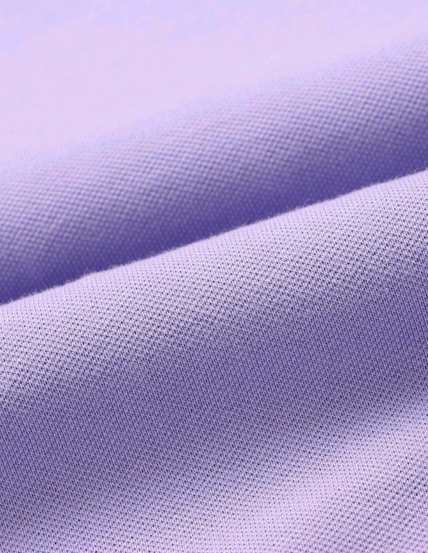 Regular Fit Solid Polo Shirt Lavender - U.S. POLO ASSN. | Large