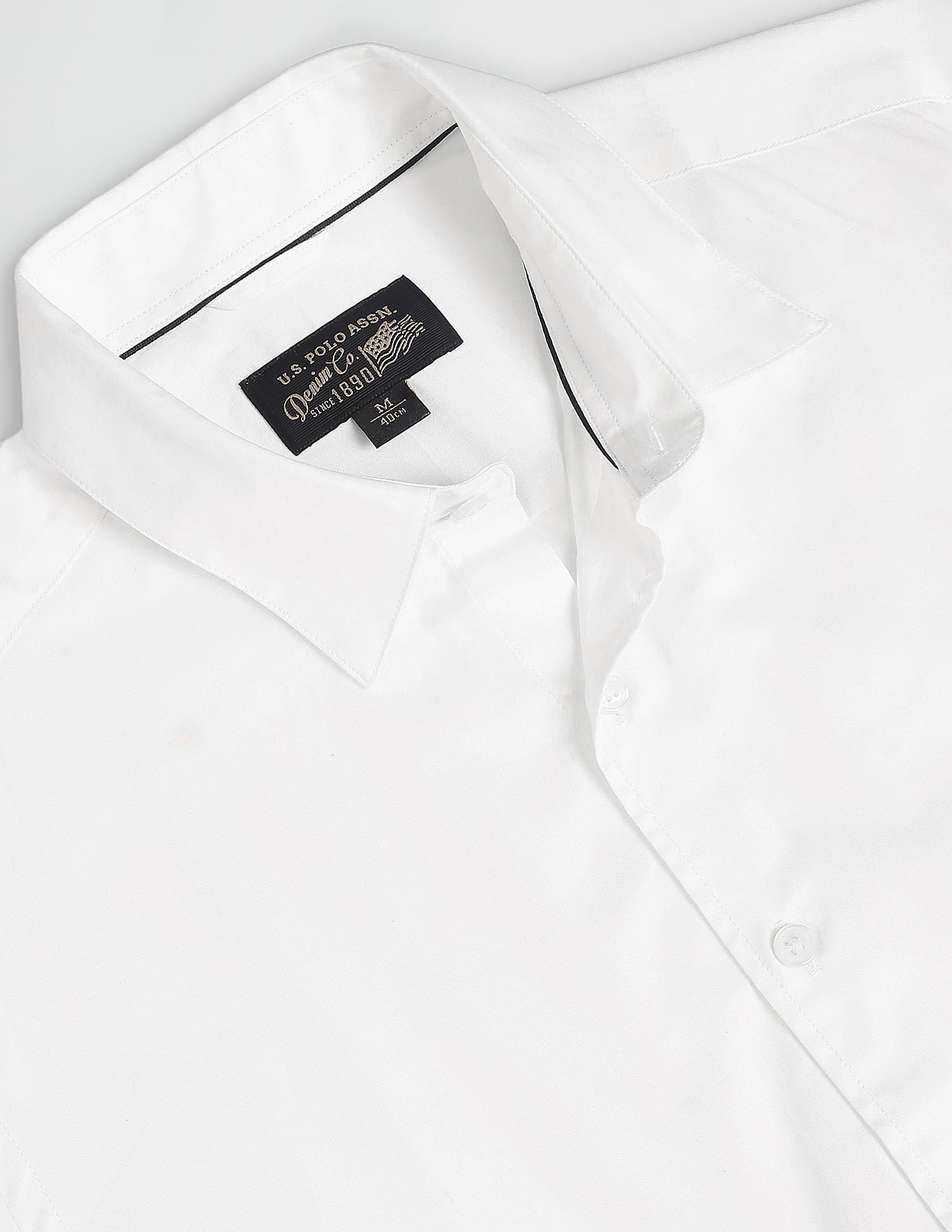 Solid Slim Fit Shirt – U.S. Polo Assn. India