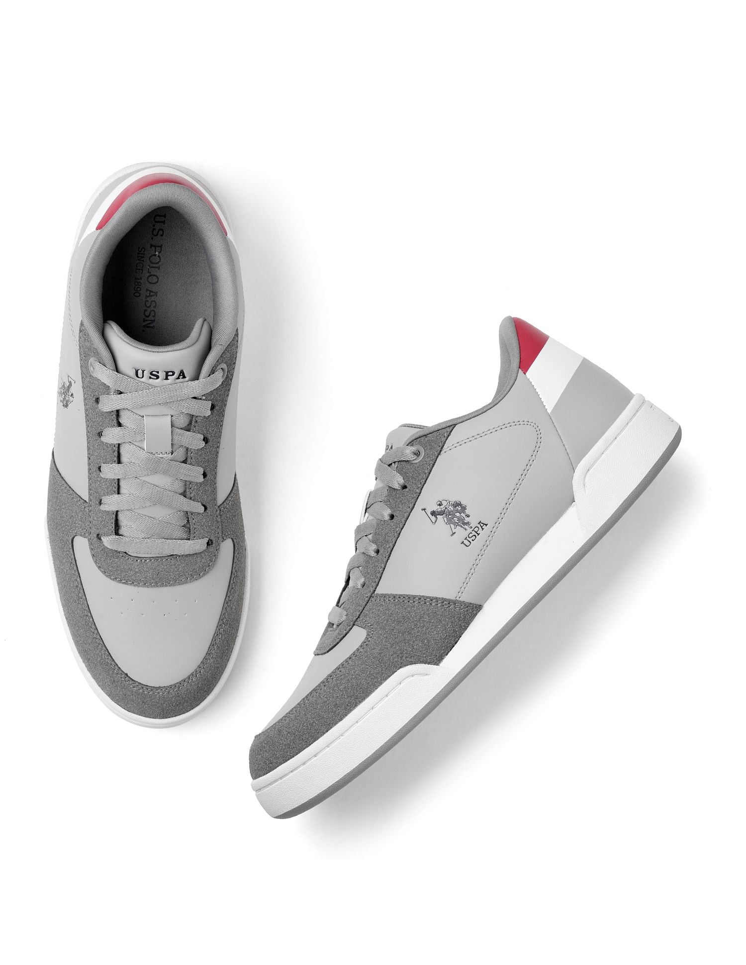 Joel Colourblocked Sneakers Grey - U.S. POLO ASSN. | Large