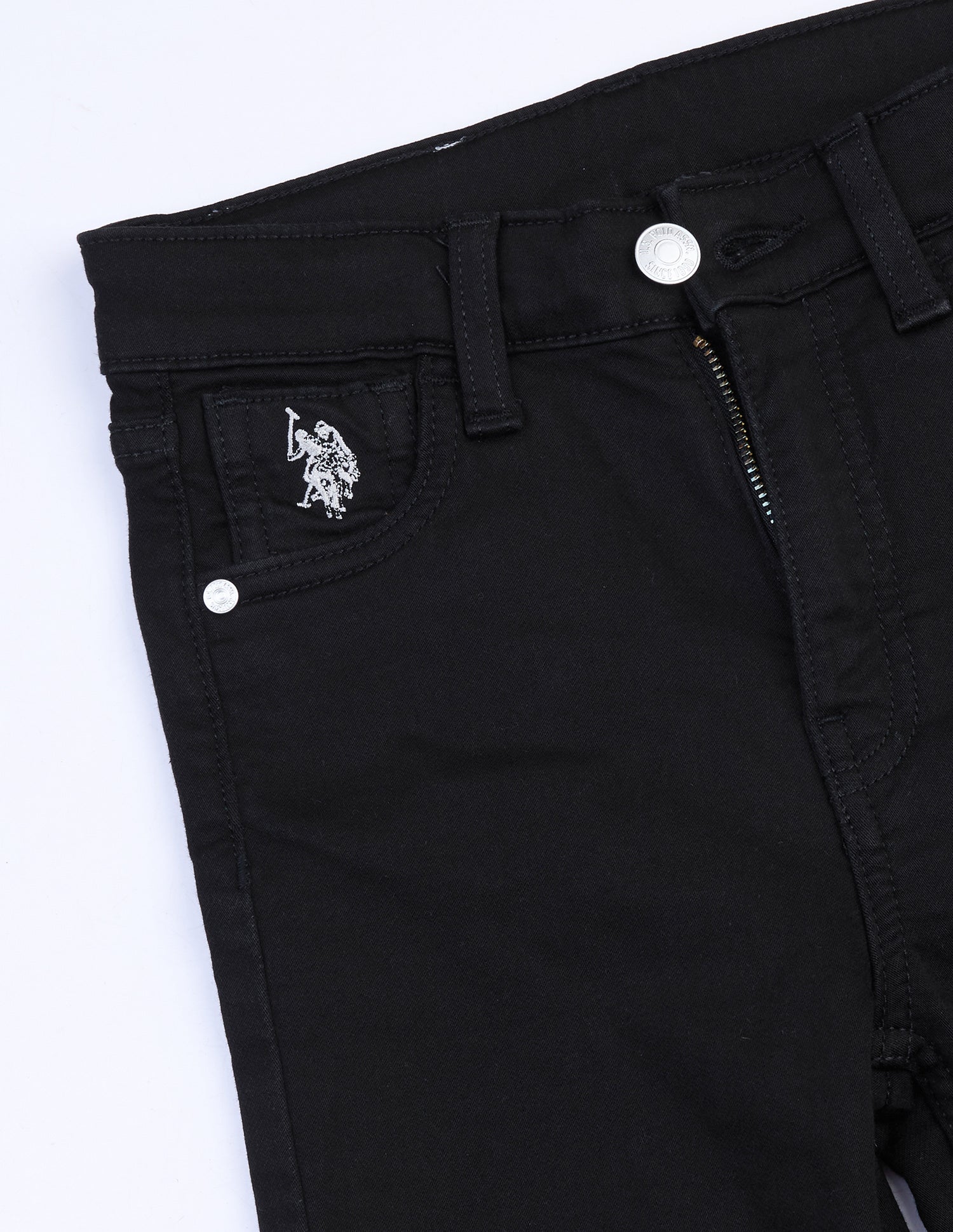 Bootcut Fit Black Jeans Black - U.S. Polo Assn. India | Large