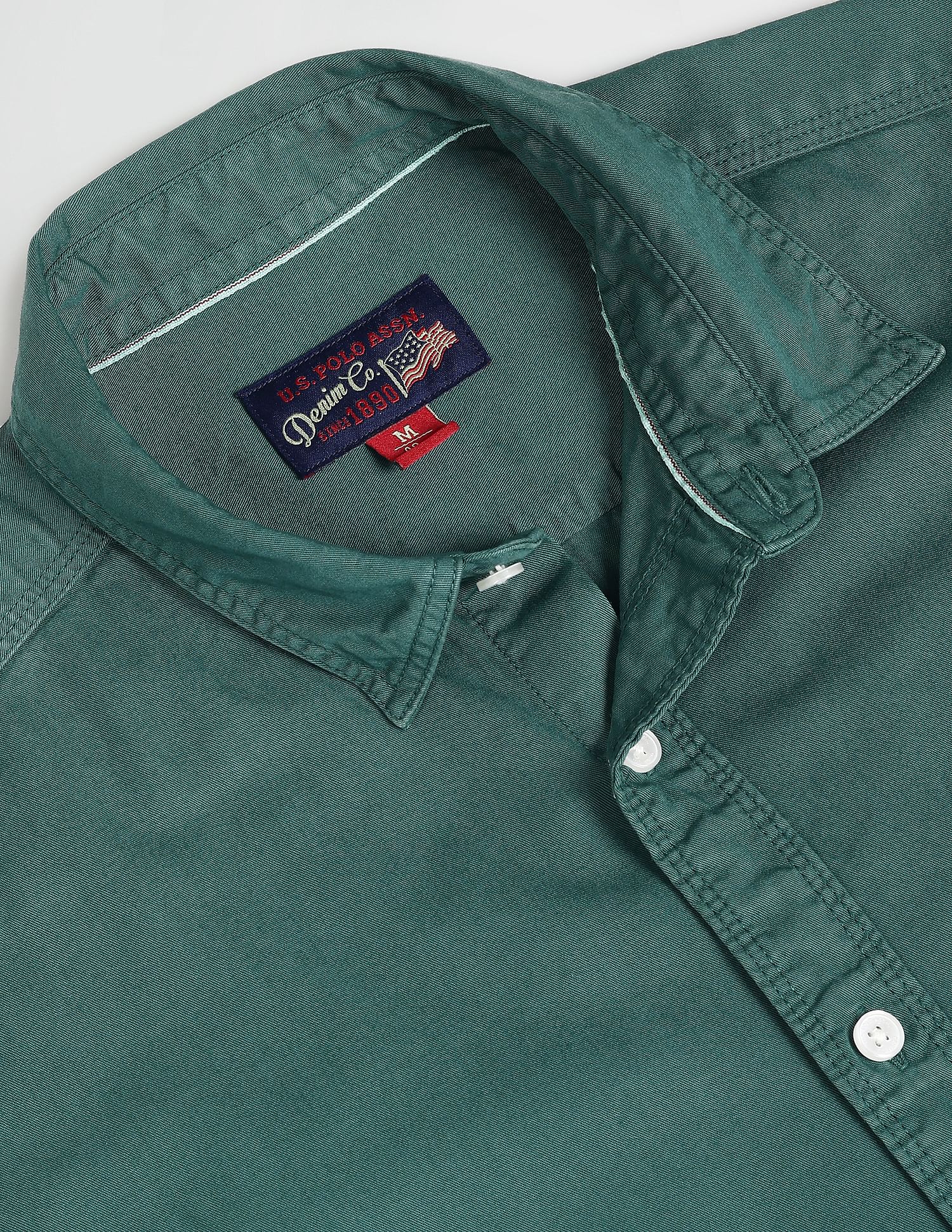 Cotton Twill Slim Fit Shirt – U.S. Polo Assn. India