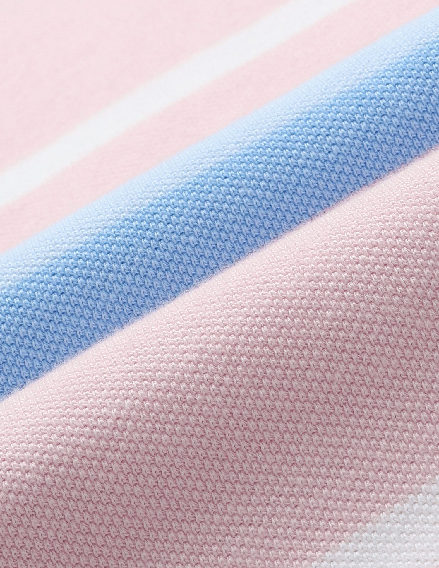 Horizontal Striped Slim Fit Polo Shirt Light-Pink - U.S. Polo Assn. India | Large