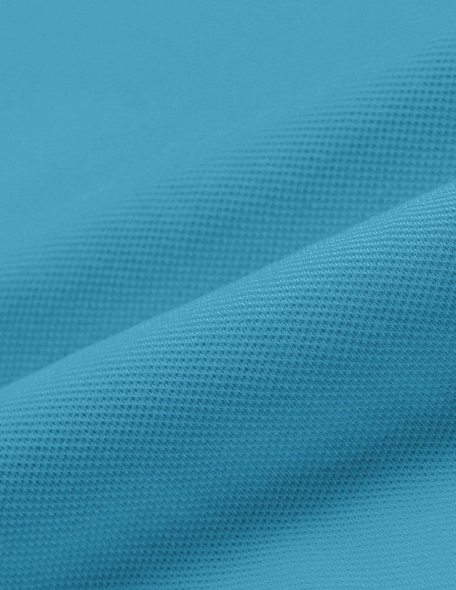 Pure Cotton Solid Polo Shirt Aqua - U.S. Polo Assn. India | Large