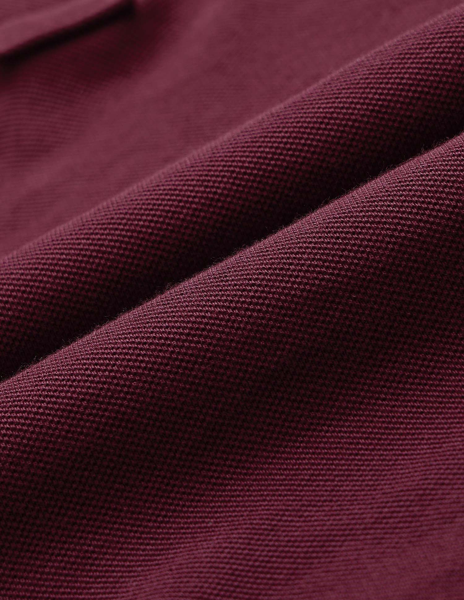 Pure Cotton Slim Fit Polo Shirt Maroon - U.S. Polo Assn. India | Large