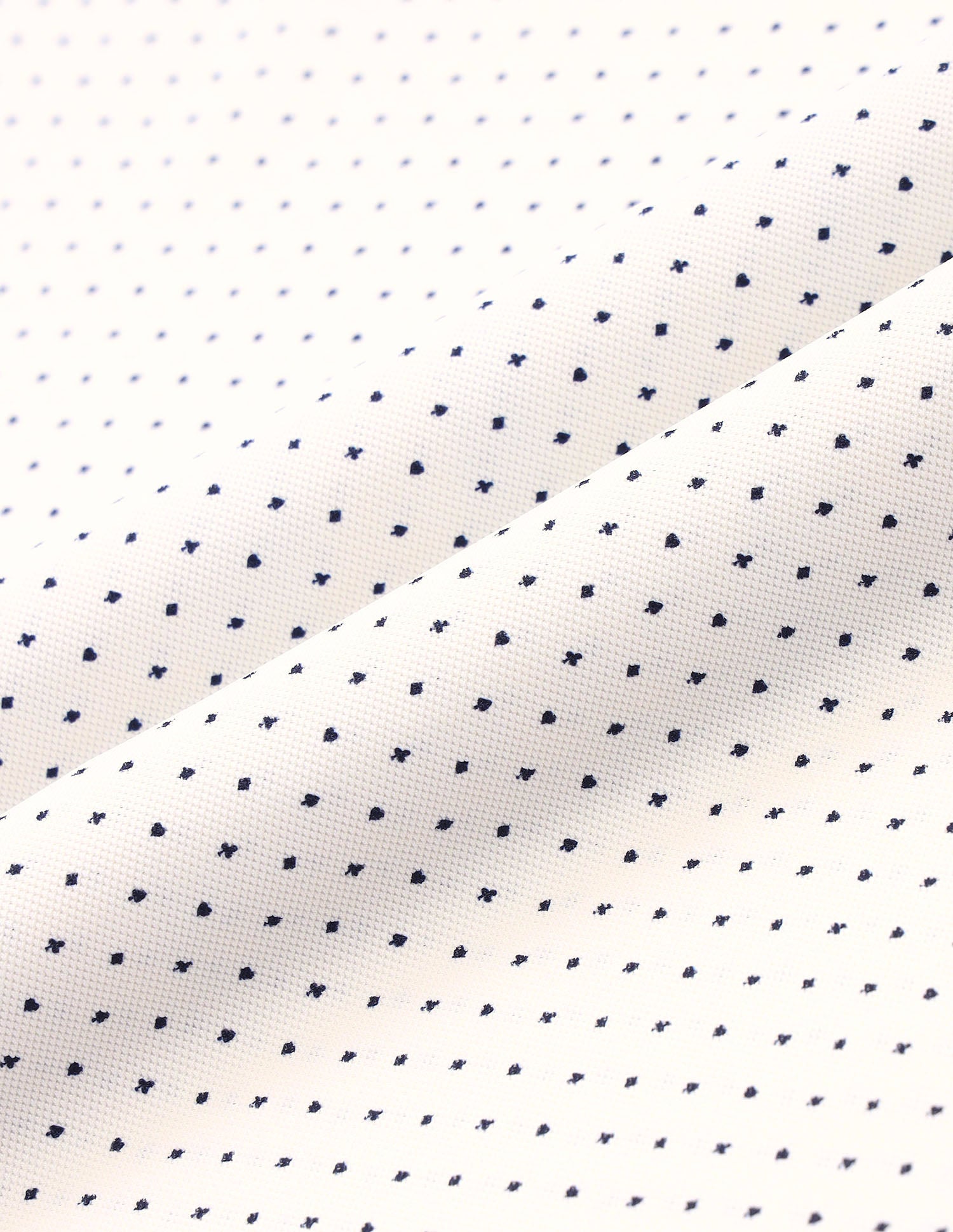 Geometric Printed Slim Fit Polo Shirt White - U.S. Polo Assn. India | Large