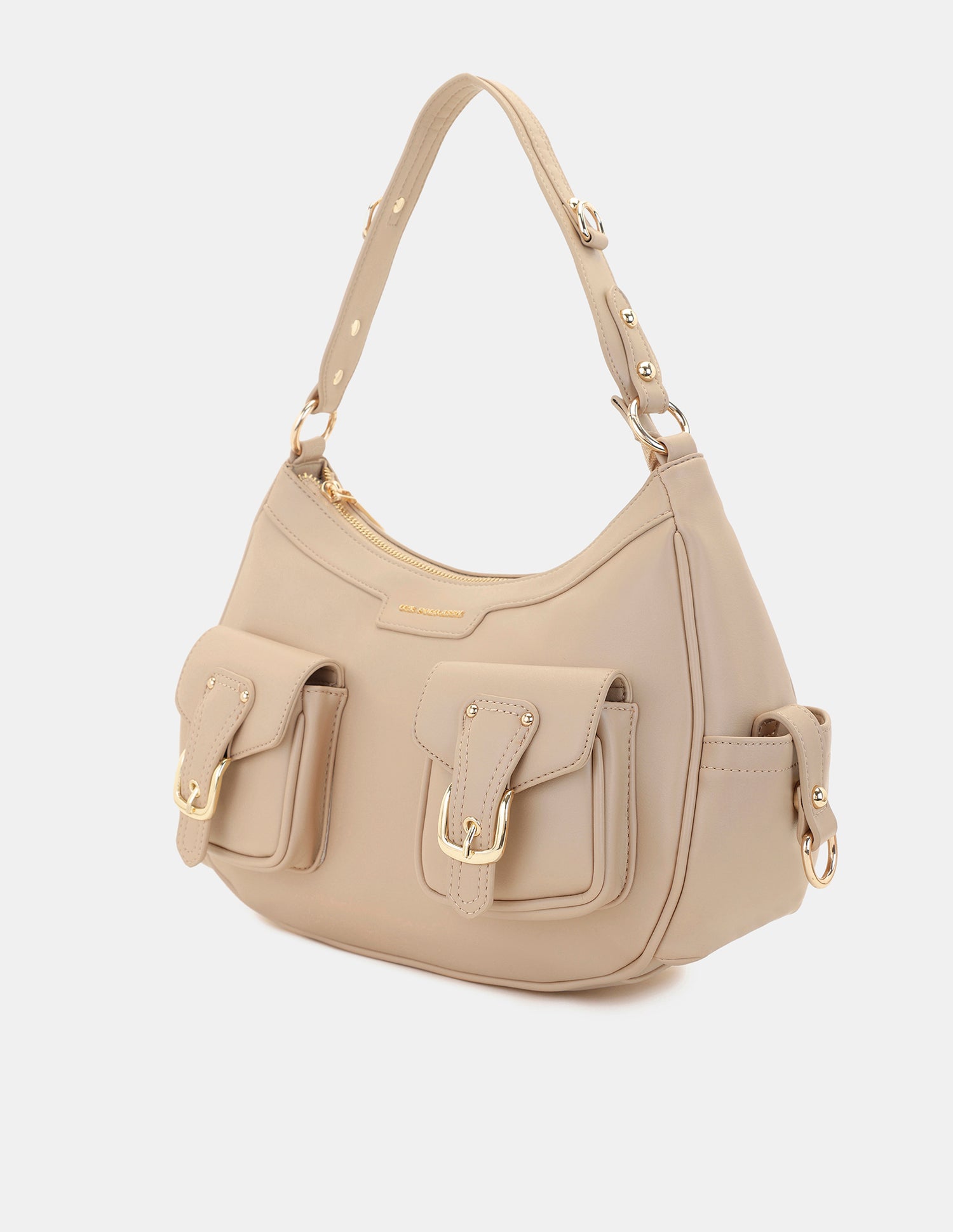 Women Alana Shoulder Bag Beige - U.S. POLO ASSN. | Large