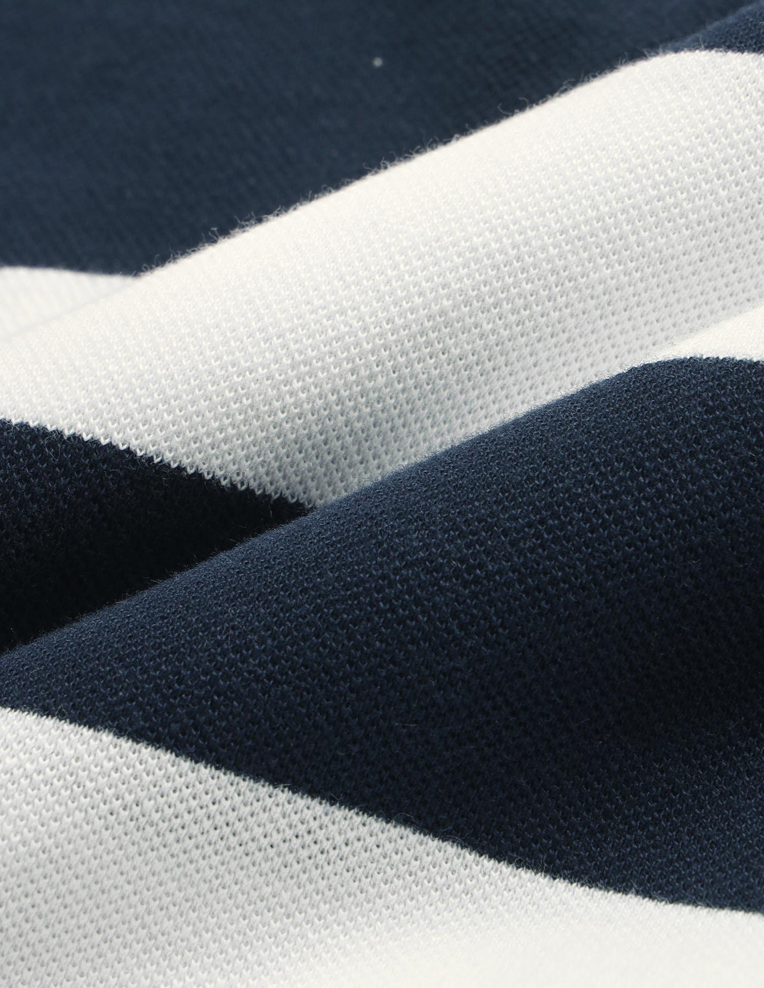 Horizontal Striped A-Line Dress Navy - U.S. Polo Assn. India | Large