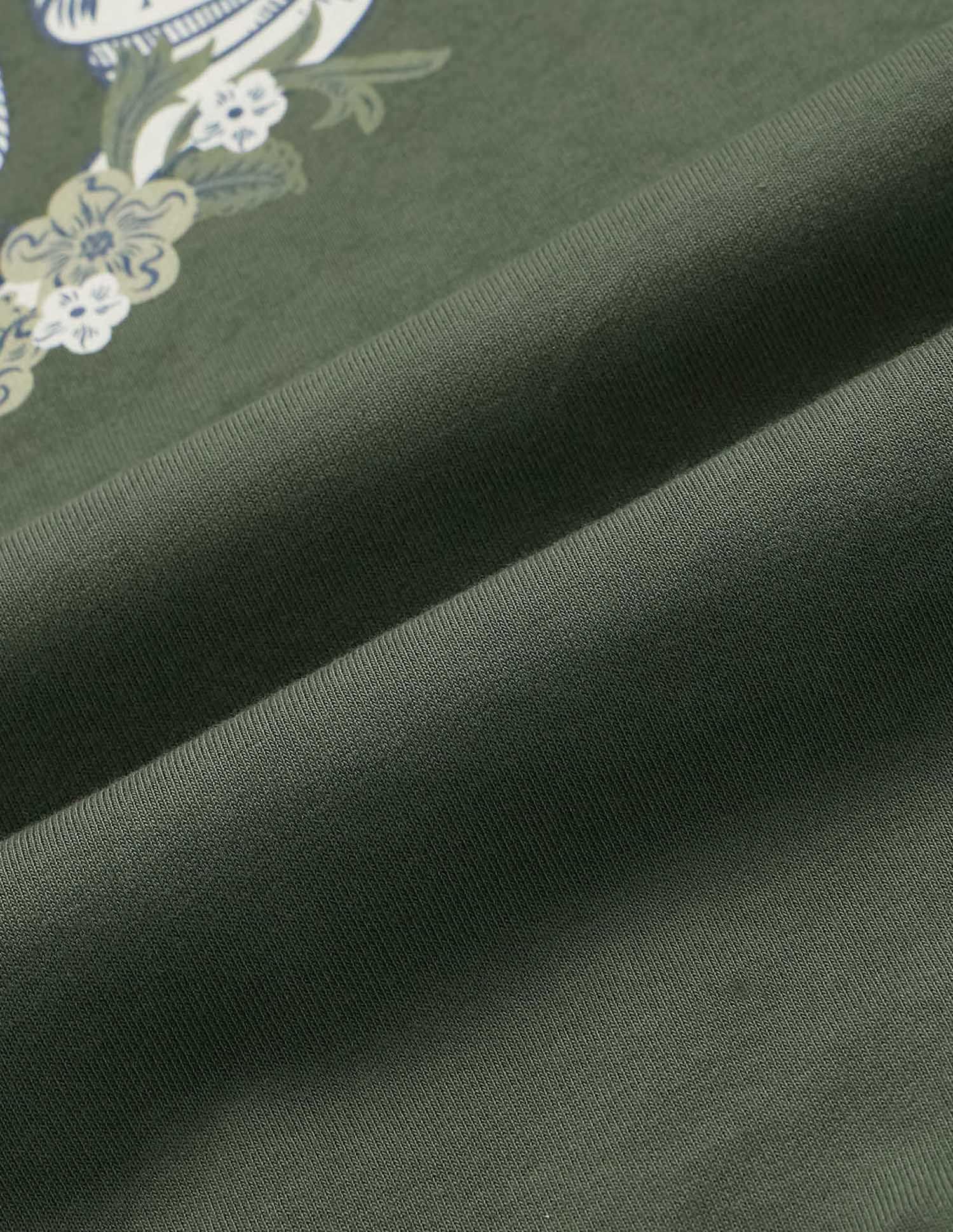 Brand Printed Regular Fit Sweatshirt Green - U.S. POLO ASSN. | Large