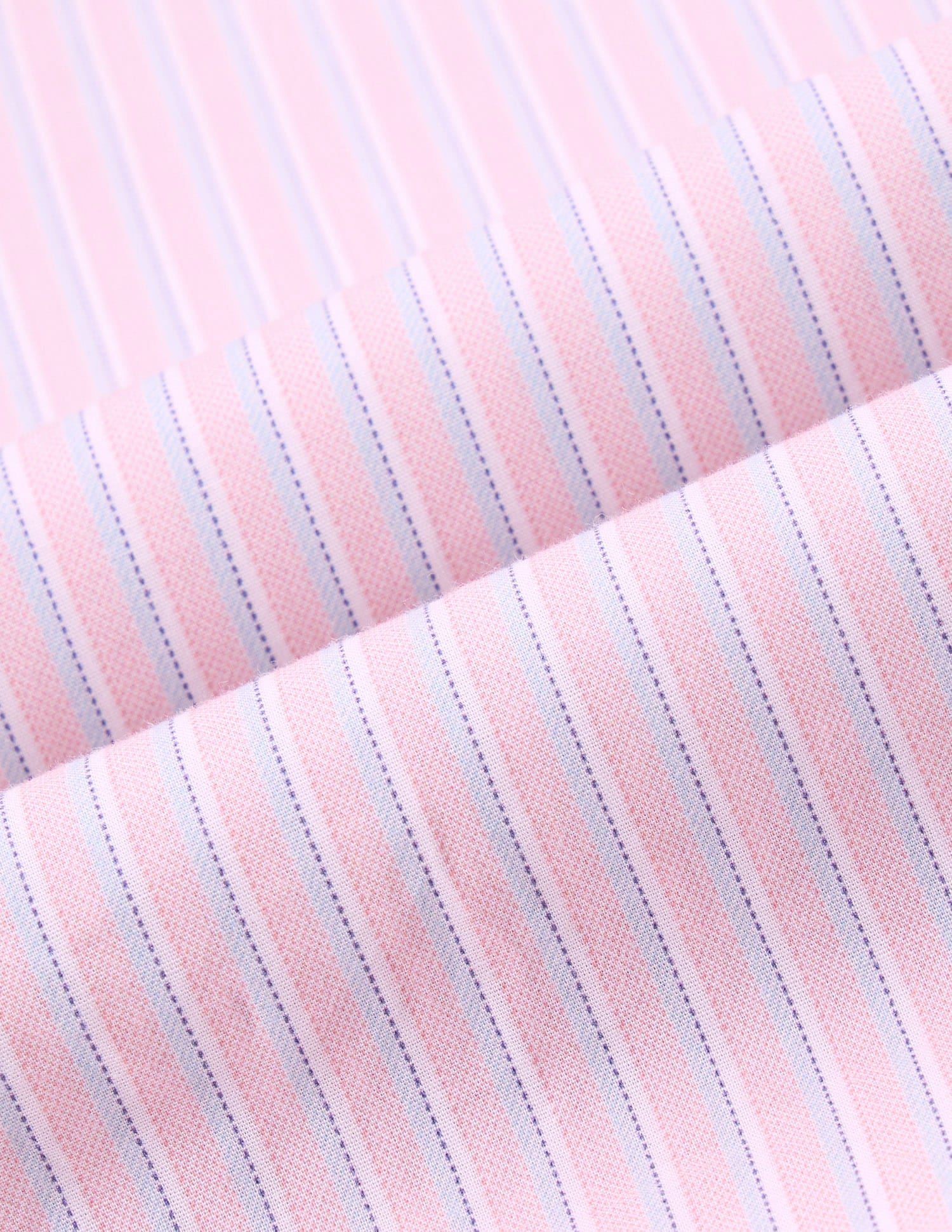 Vertical Striped Boyfriend Fit Shirt Pink - U.S. Polo Assn. India | Large