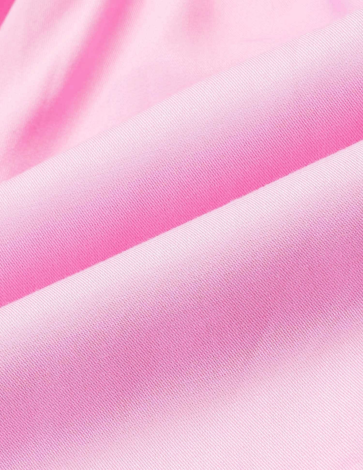 Girls Satin Shirt Dress Light Pink - U.S. POLO ASSN. | Large