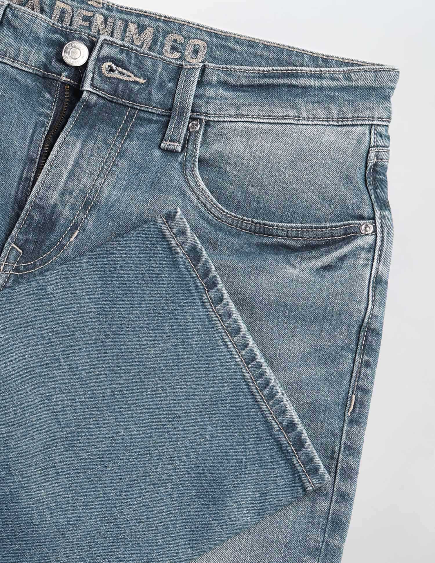 Shawn Relaxed Fit Blue Jeans Light Blue - U.S. POLO ASSN. | Large