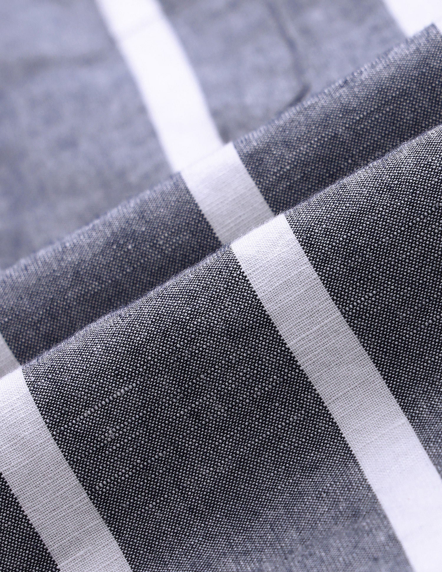 Vertical Striped Slim Shirt Navy - U.S. Polo Assn. India | Large