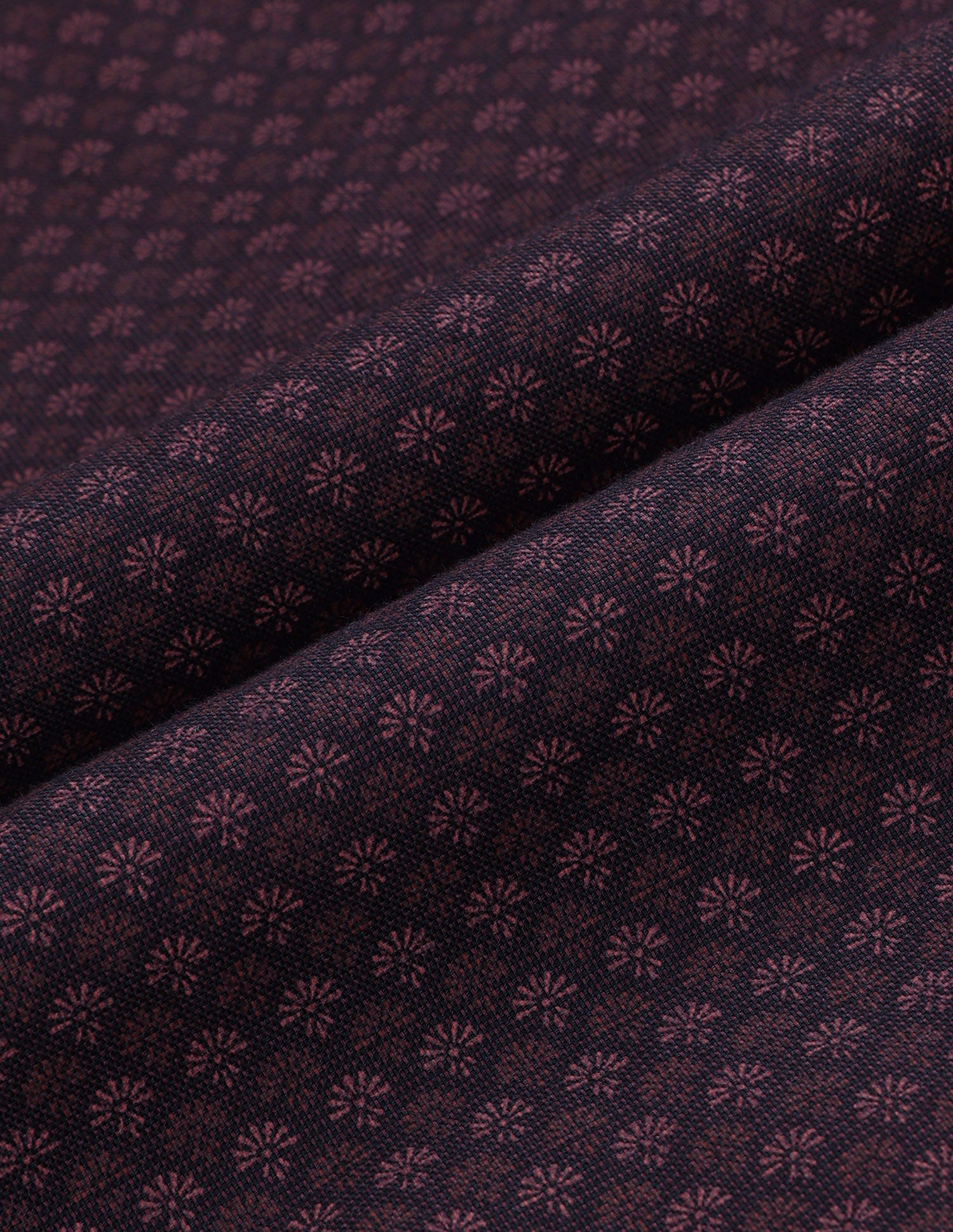 Geometric Printed Regular Fit Shirt Maroon - U.S. Polo Assn. India | Large