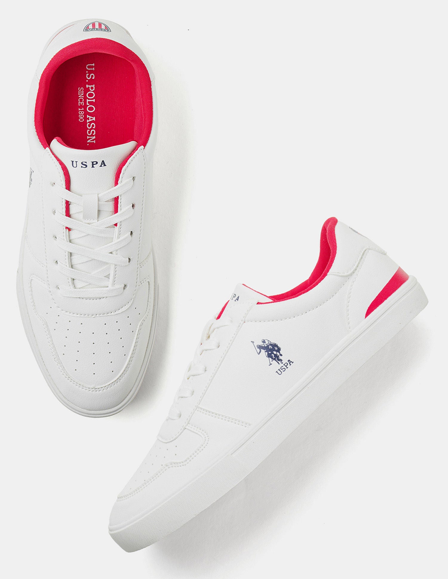 Round Toe Solid Britt 2.0 Sneakers Off White - U.S. POLO ASSN. | Large