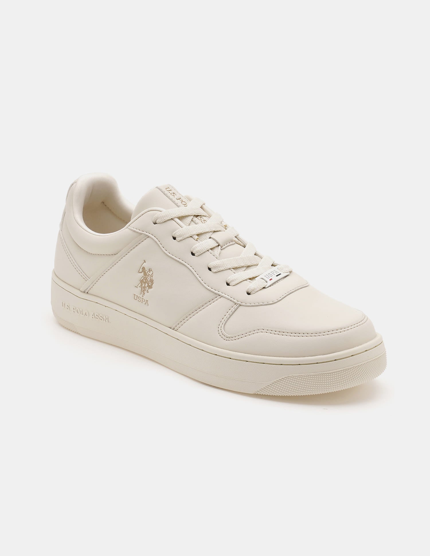 Men Joan 2.0 Solid Sneakers Cream - U.S. Polo Assn. India | Large
