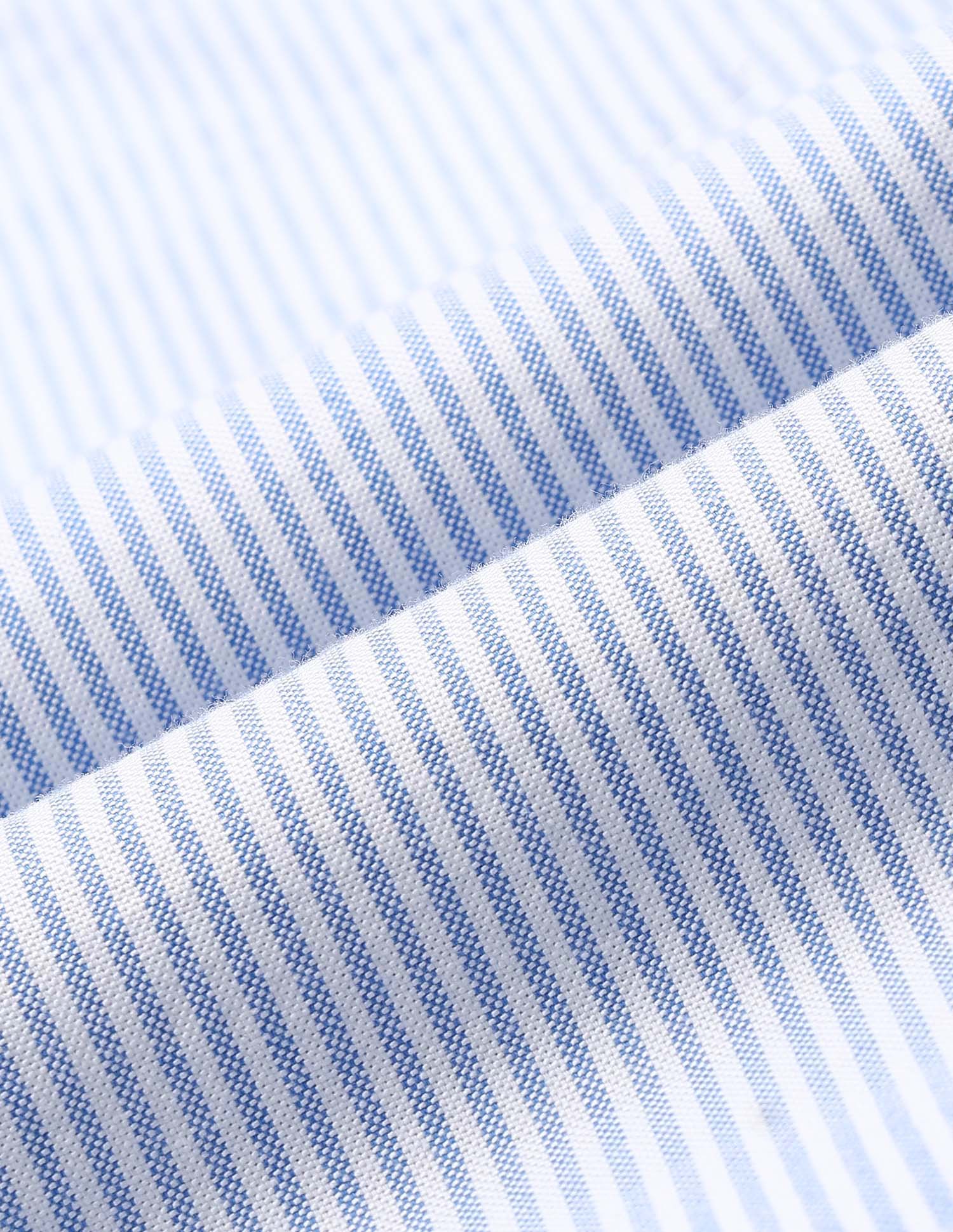 Oxford Vertical Striped Shirt Blue - U.S. Polo Assn. India | Large