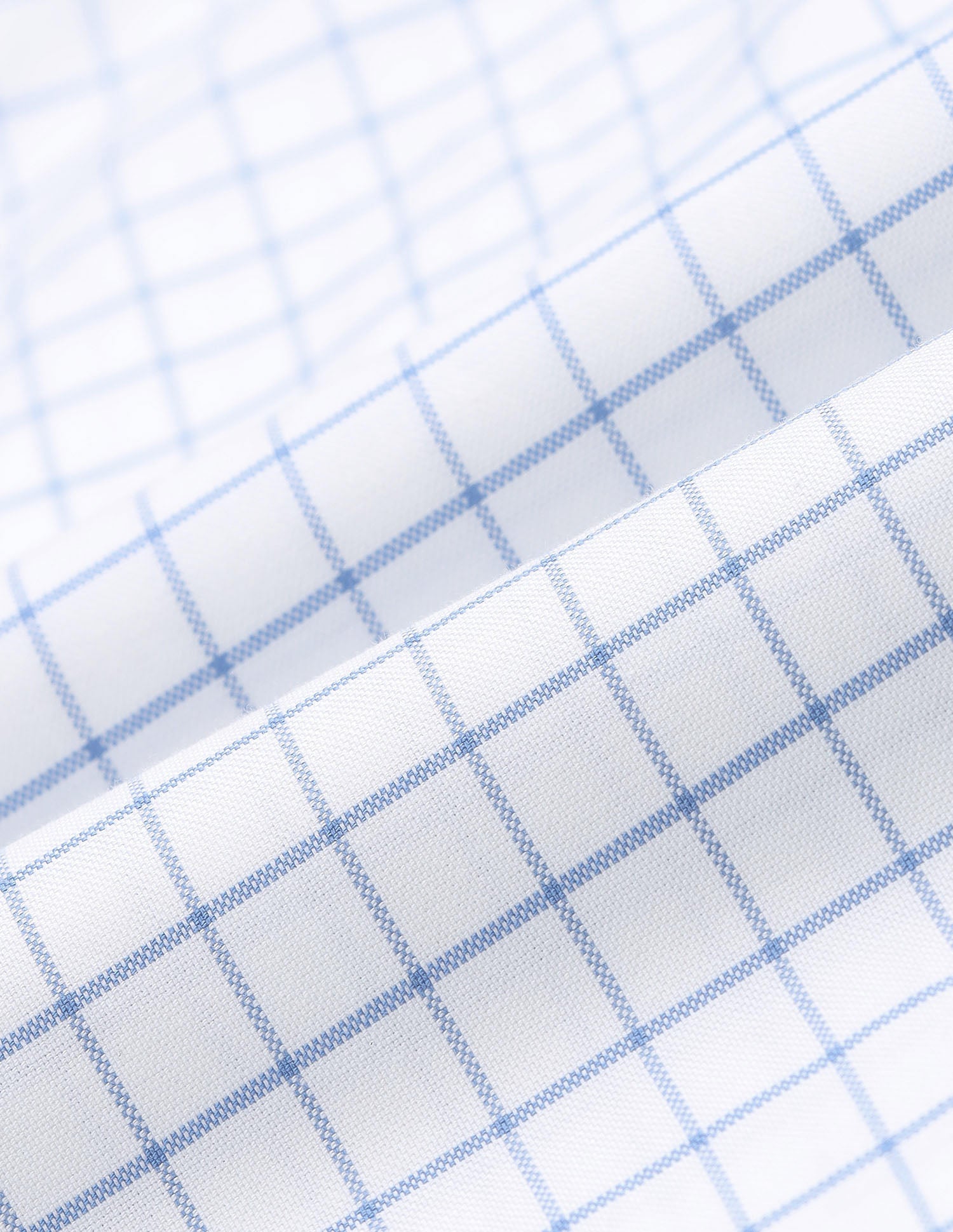 Tailored Fit Graph Checked Shirt Blue - U.S. Polo Assn. India | Large