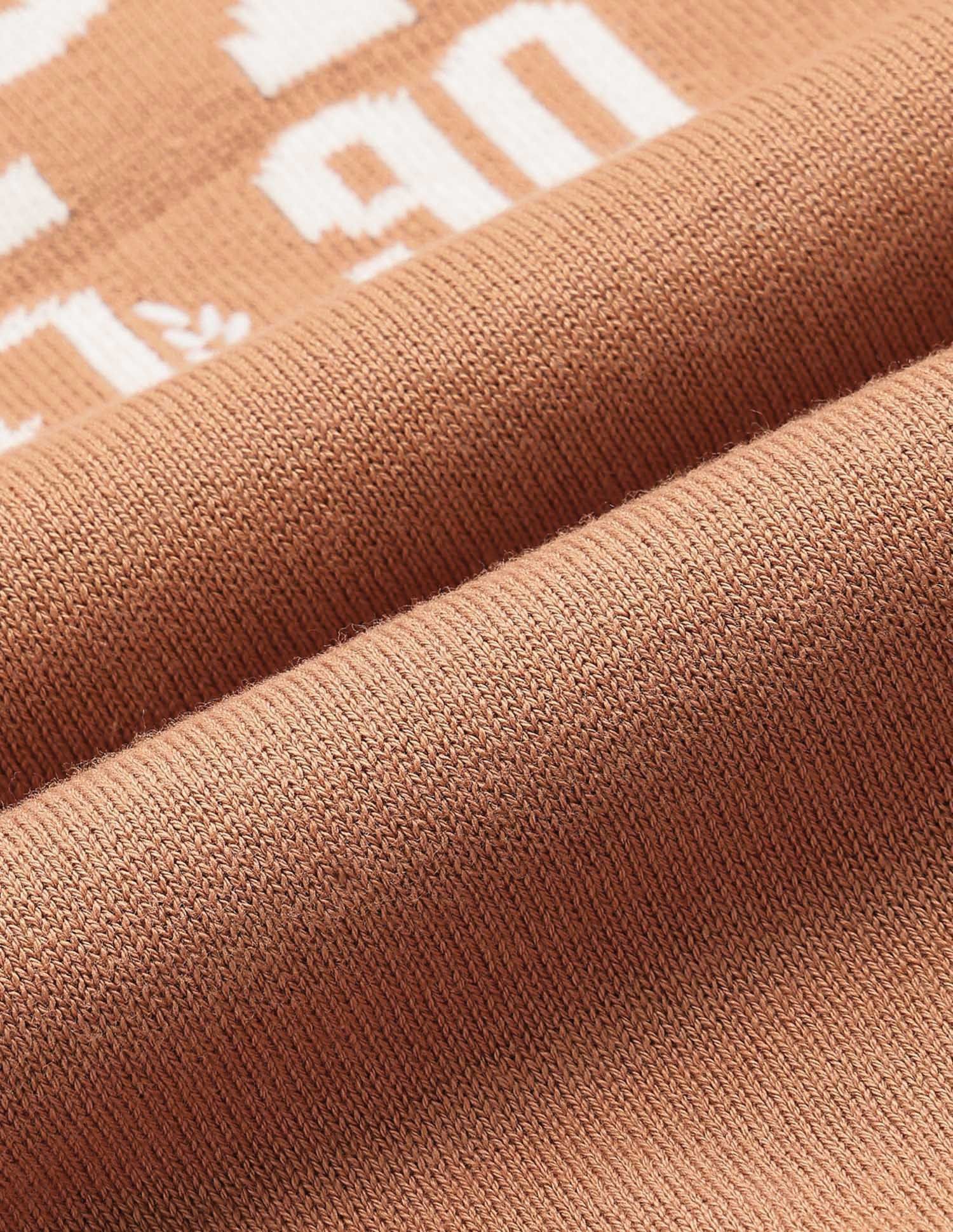 Brand Printed Regular Fit Sweater Brown - U.S. POLO ASSN. | Large