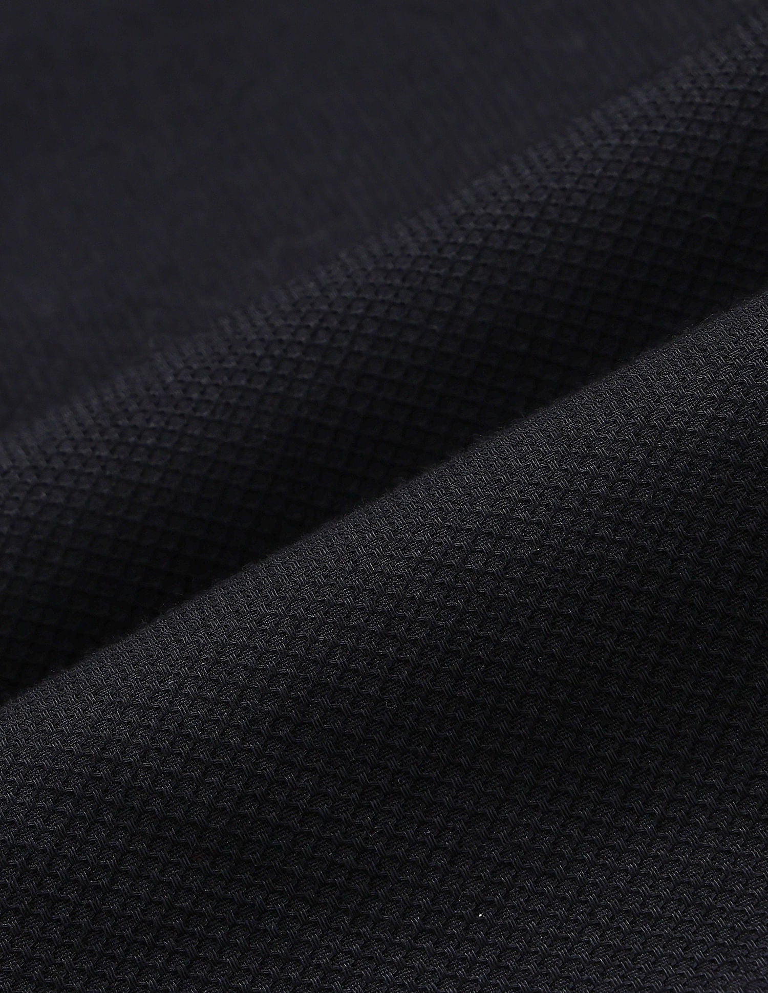 Cutaway Collar Premium Cotton Shirt Black - U.S. POLO ASSN. | Large