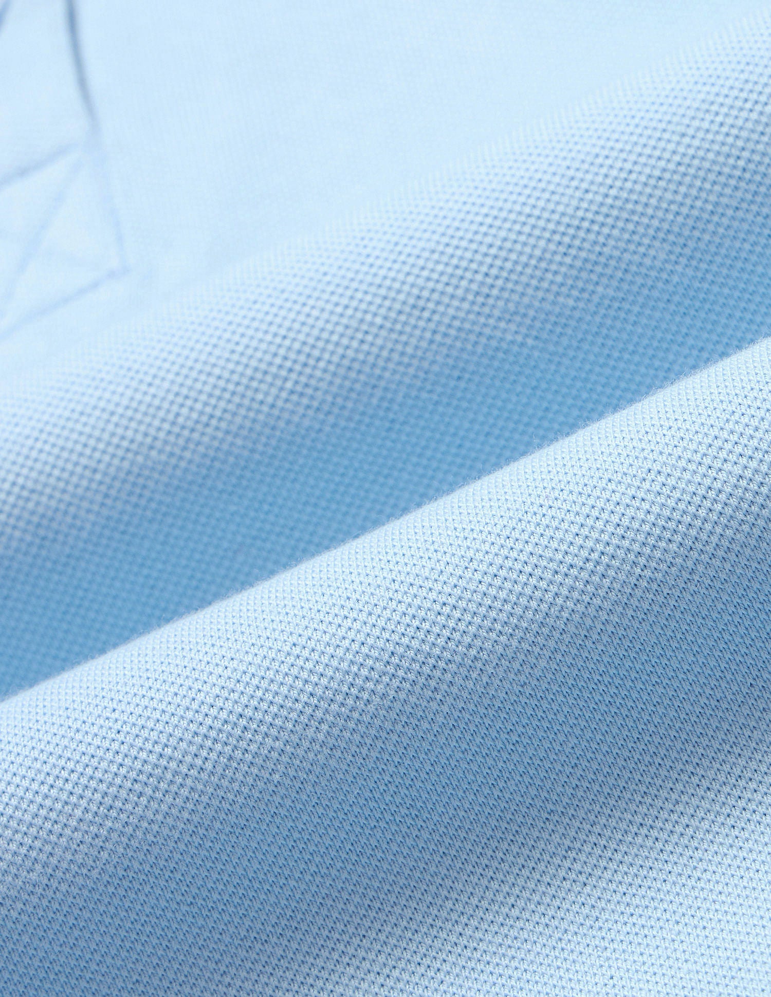 Tipped Collar Crest Logo Polo Shirt Light Blue - U.S. Polo Assn. India | Large
