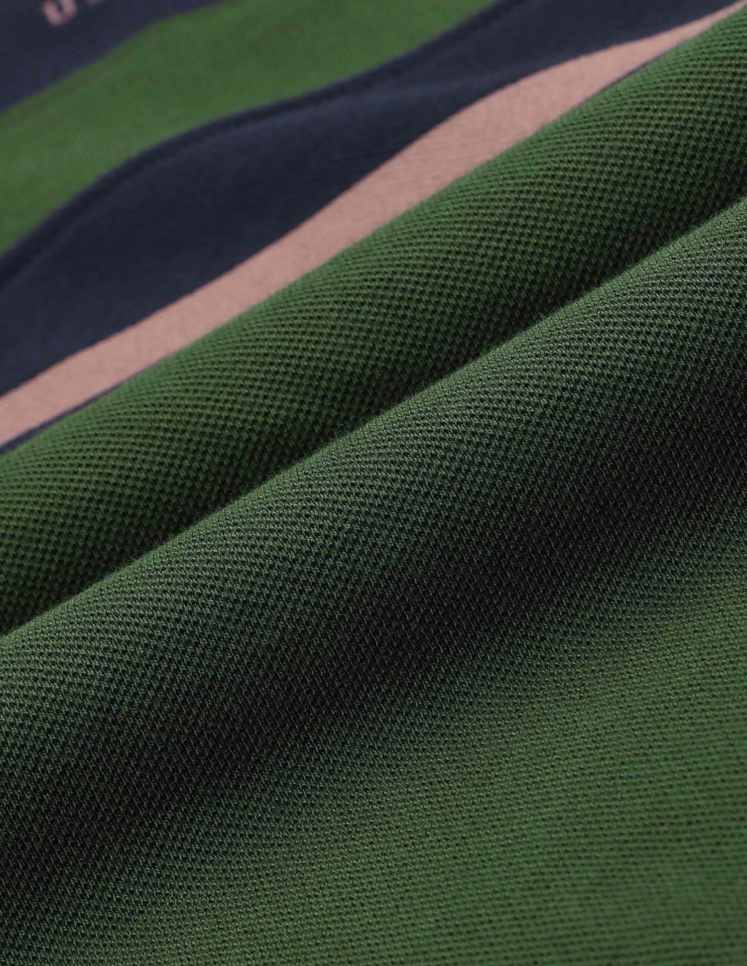 Colourblocked Slim Fit Polo Shirt Black - U.S. POLO ASSN. | Large