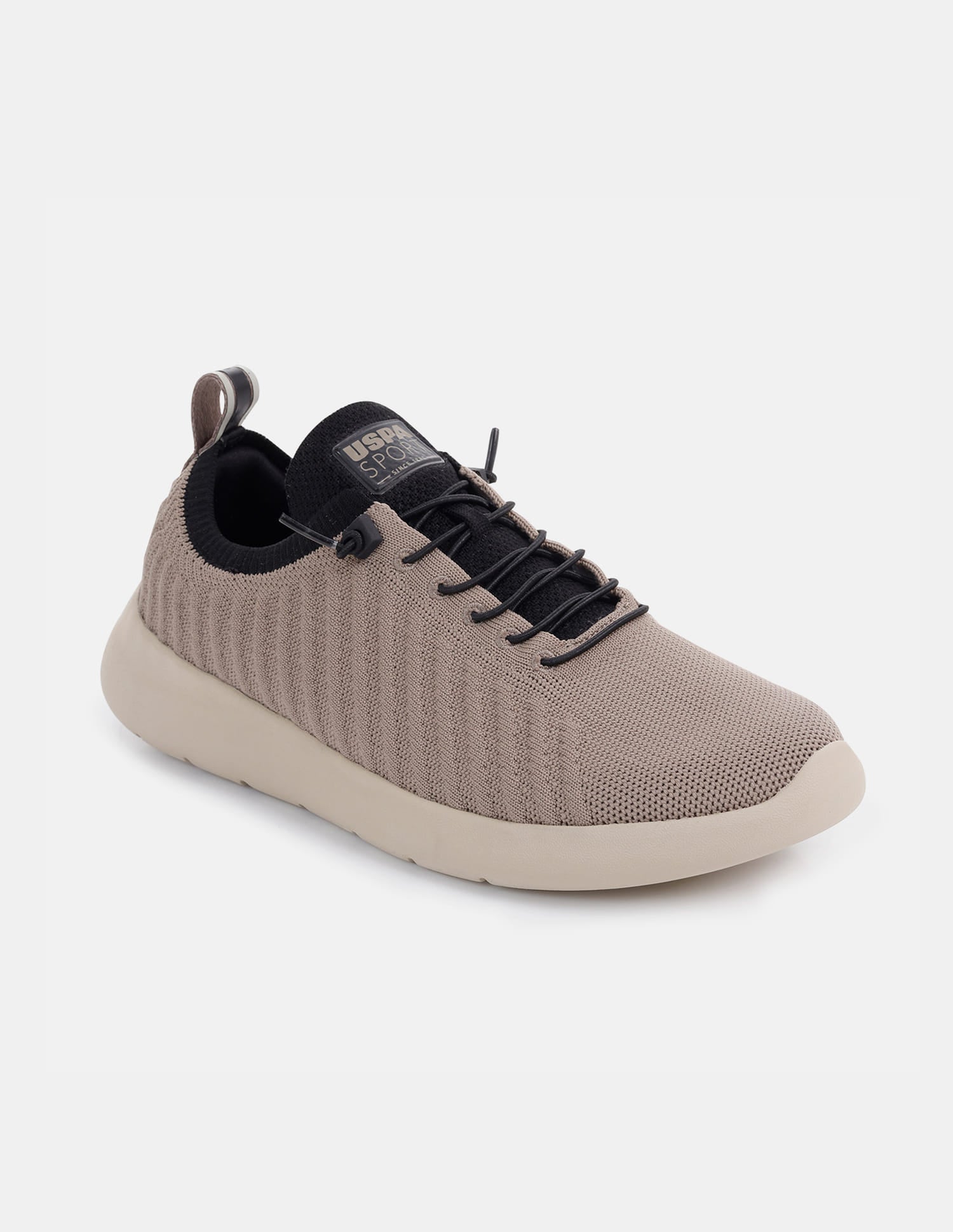 Men Solid Rocco Sports Sneakers Light Brown - U.S. Polo Assn. India | Large