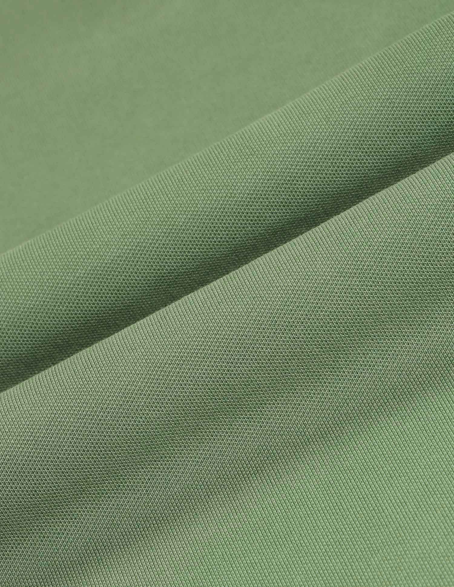Regular Fit Solid Polo Shirt Green - U.S. Polo Assn. India | Large