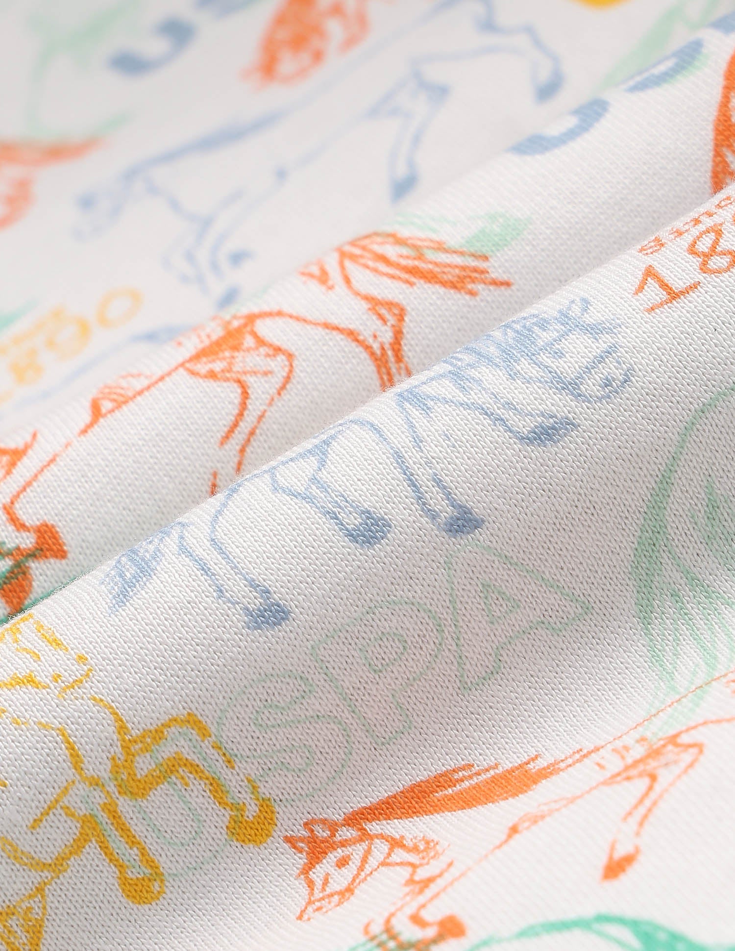 Boys Graphic Brand Printed Regular Fit Joggers White - U.S. POLO ASSN. | Large