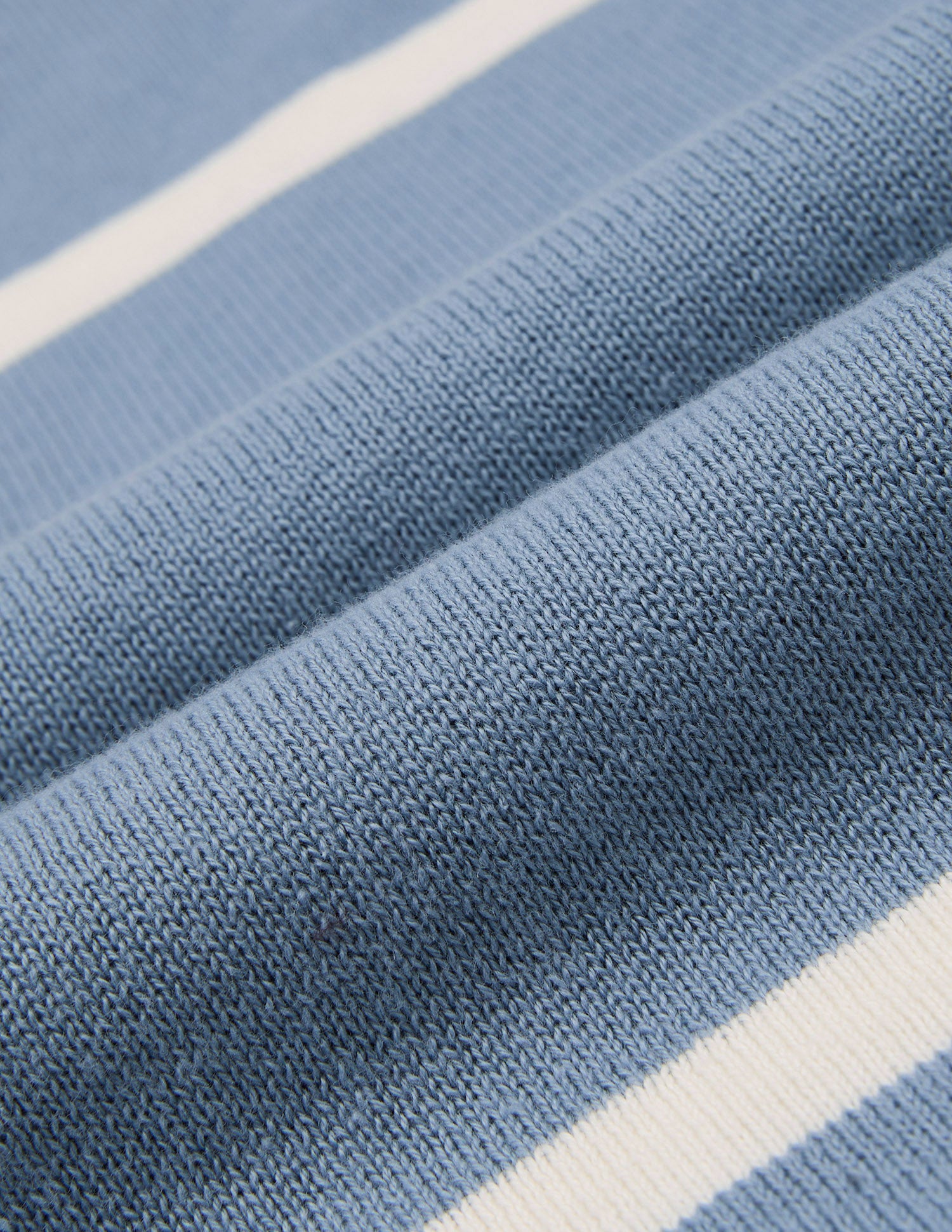 Horizontal Striped Regular Fit Sweater Blue - U.S. Polo Assn. India | Large