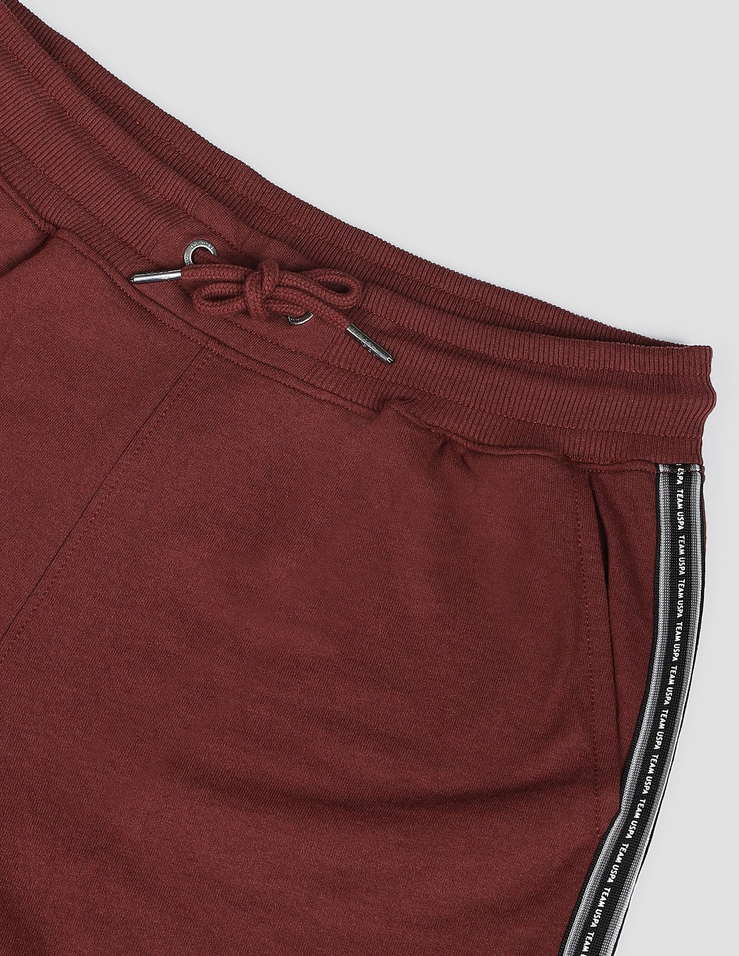 Brand Tape Performance Shorts Maroon - U.S. Polo Assn. India | Large