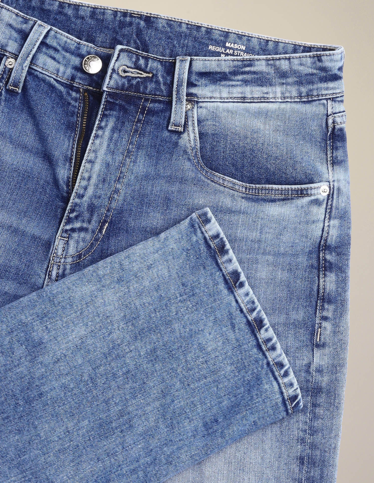 Mason Regular Straight Fit Blue Jeans Light Blue - U.S. Polo Assn. India | Large