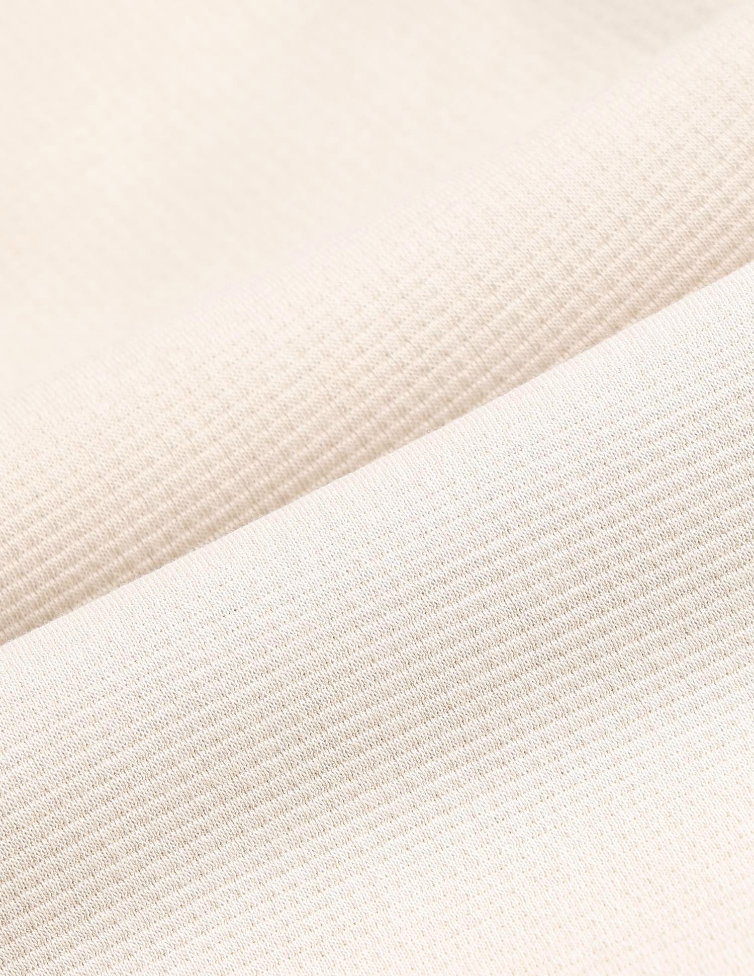 Textured Zipper Sweatshirt Beige - U.S. POLO ASSN. | Large