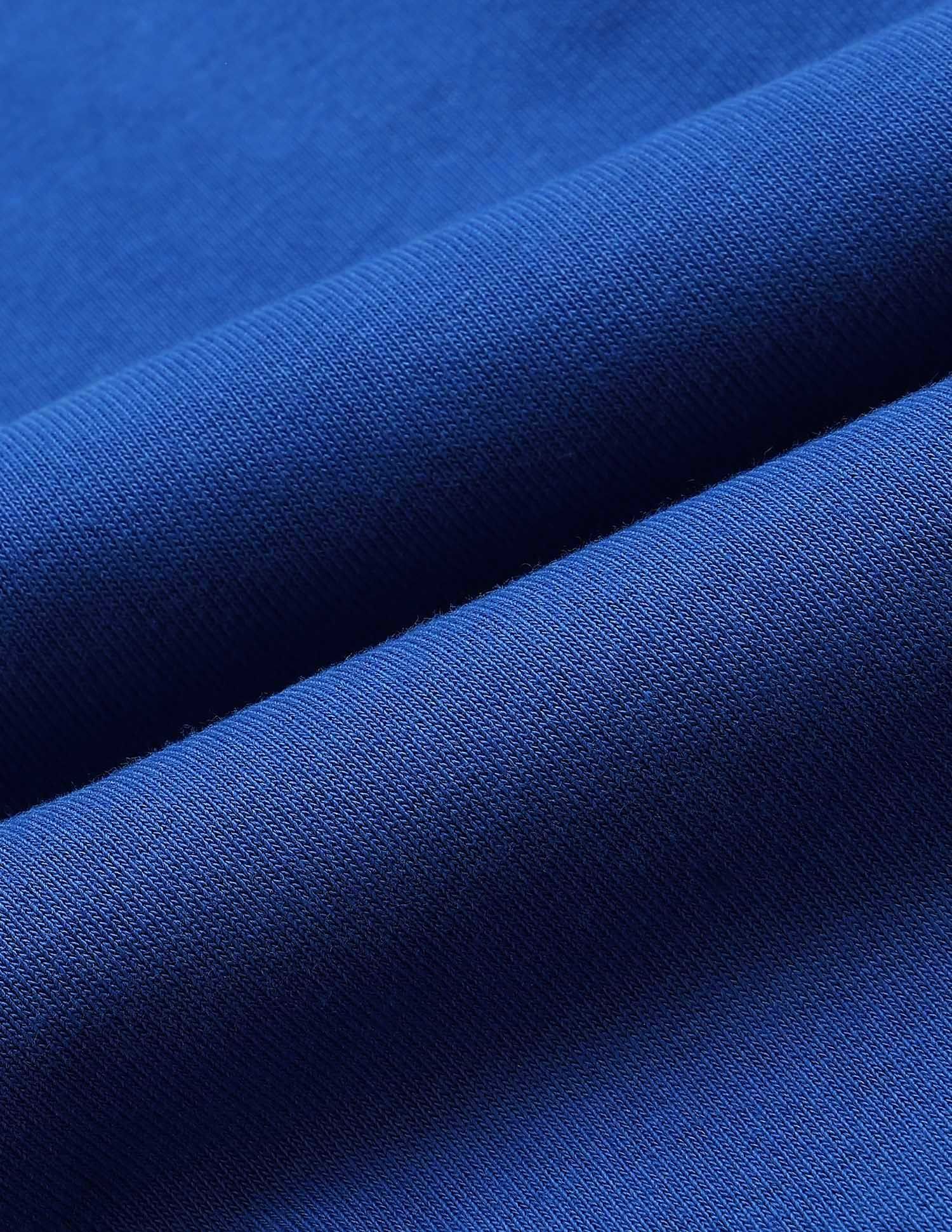 Colourblocked Regular Fit Polo Collar Sweater Blue - U.S. POLO ASSN. | Large