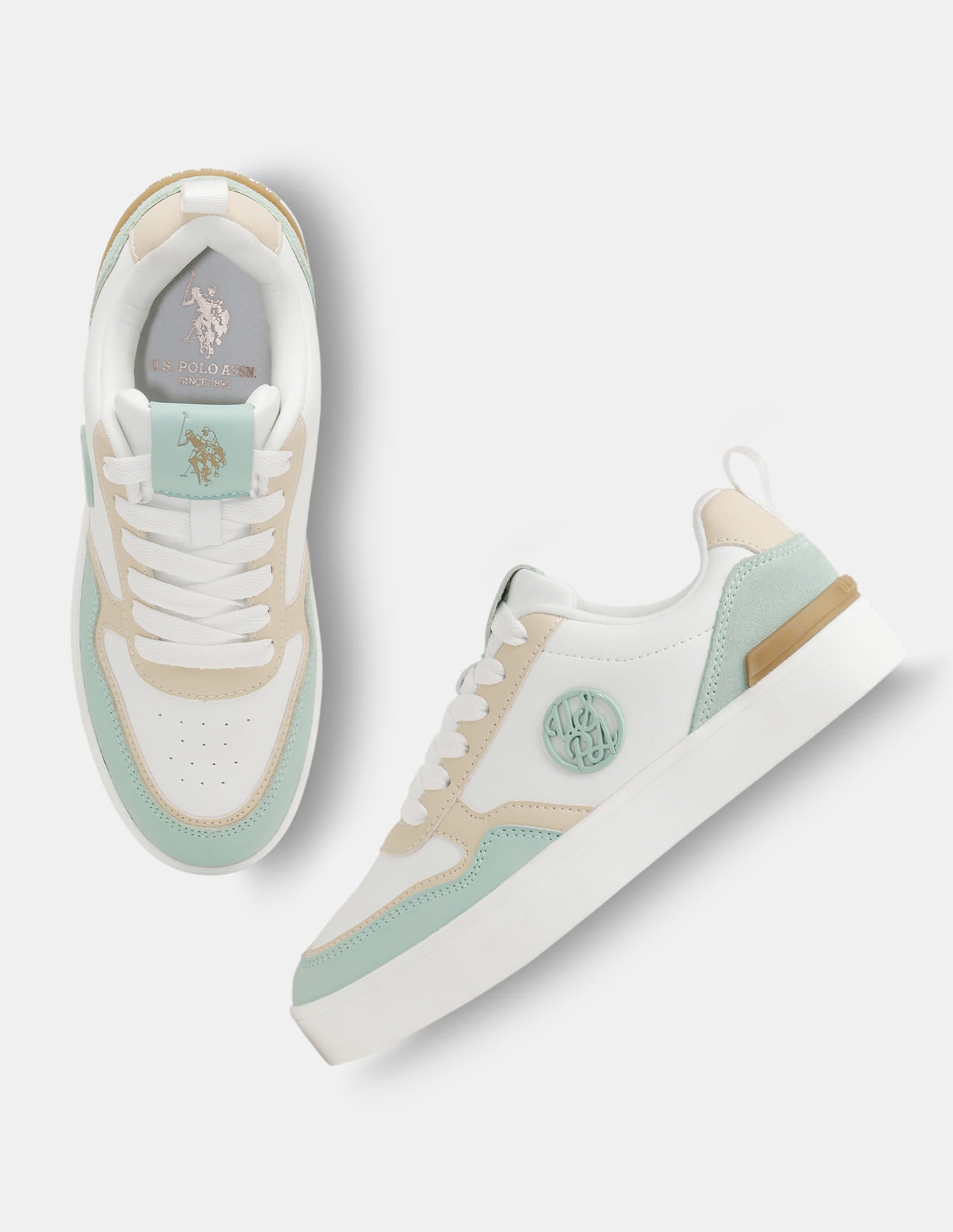 Women Julia 2.0 Colourblocked Sneakers Multi2 - U.S. Polo Assn. India | Large