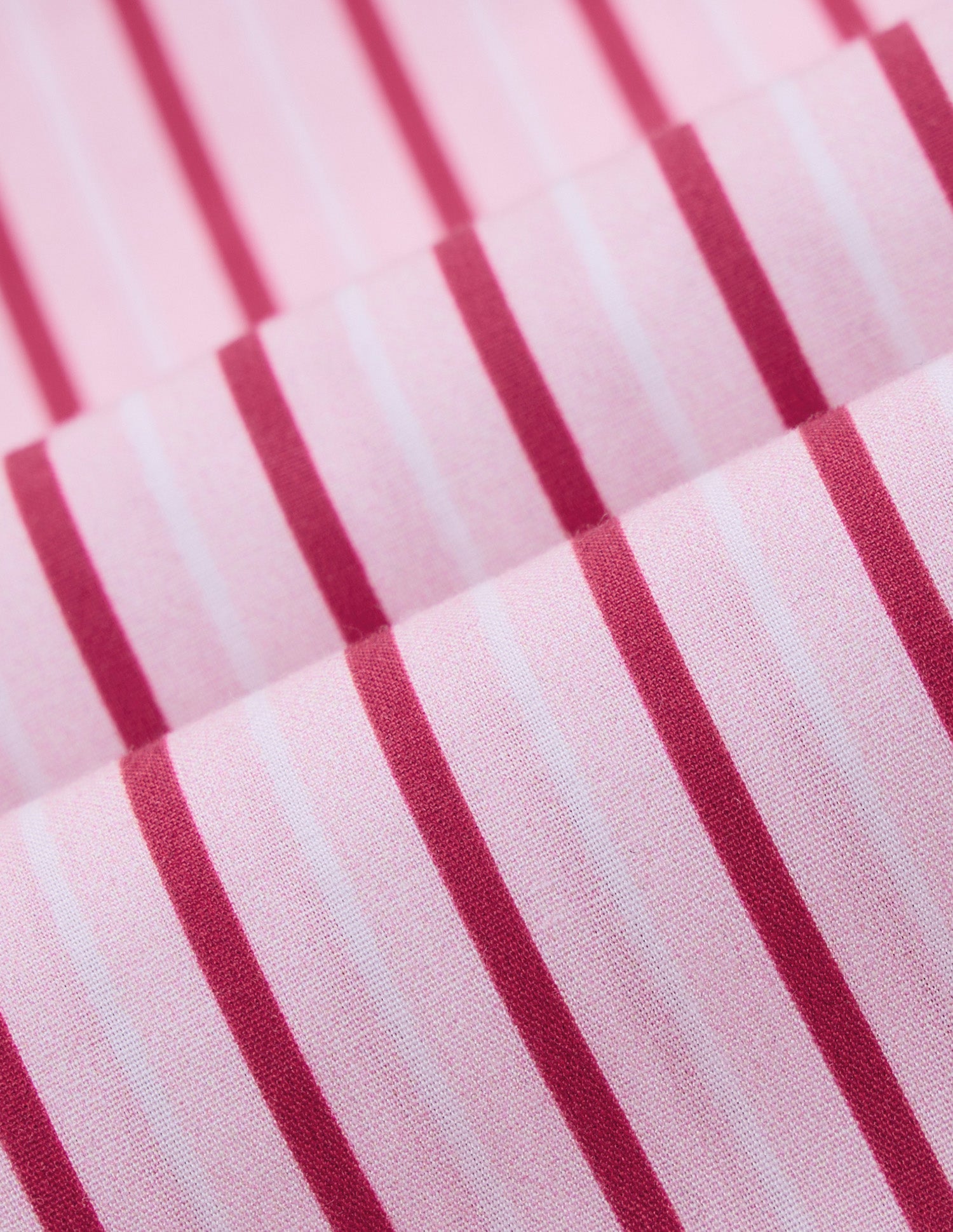 Vertical Striped Oversized Fit Shirt Light Pink - U.S. Polo Assn. India | Large