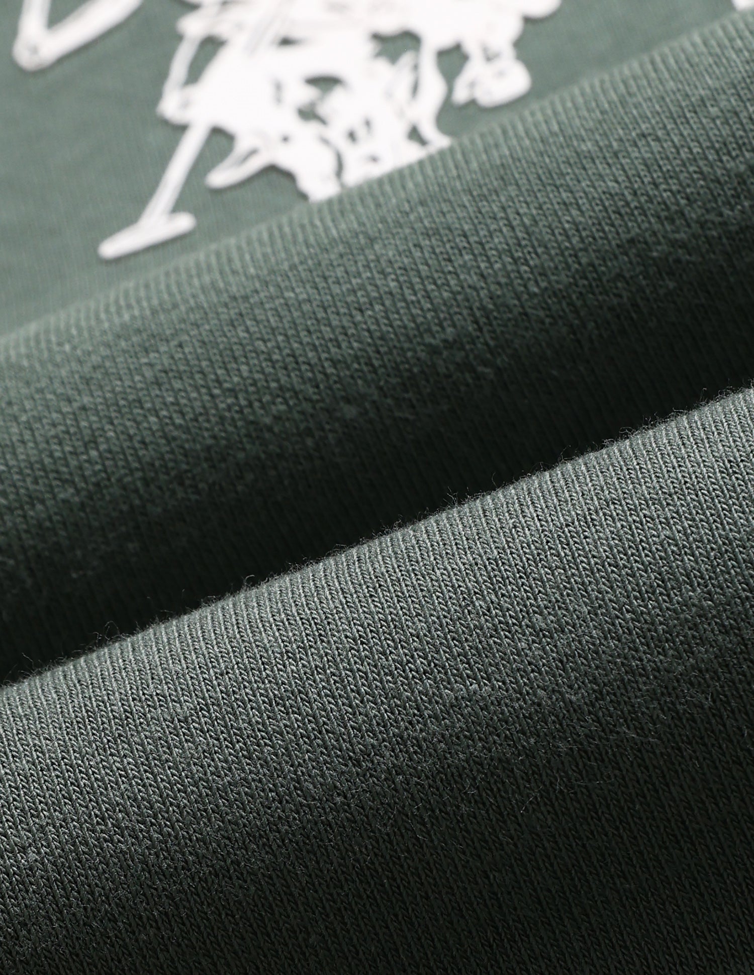 Boys Brand Printed Regular Fit Sweatshirt Light Olive - U.S. POLO ASSN. | Large