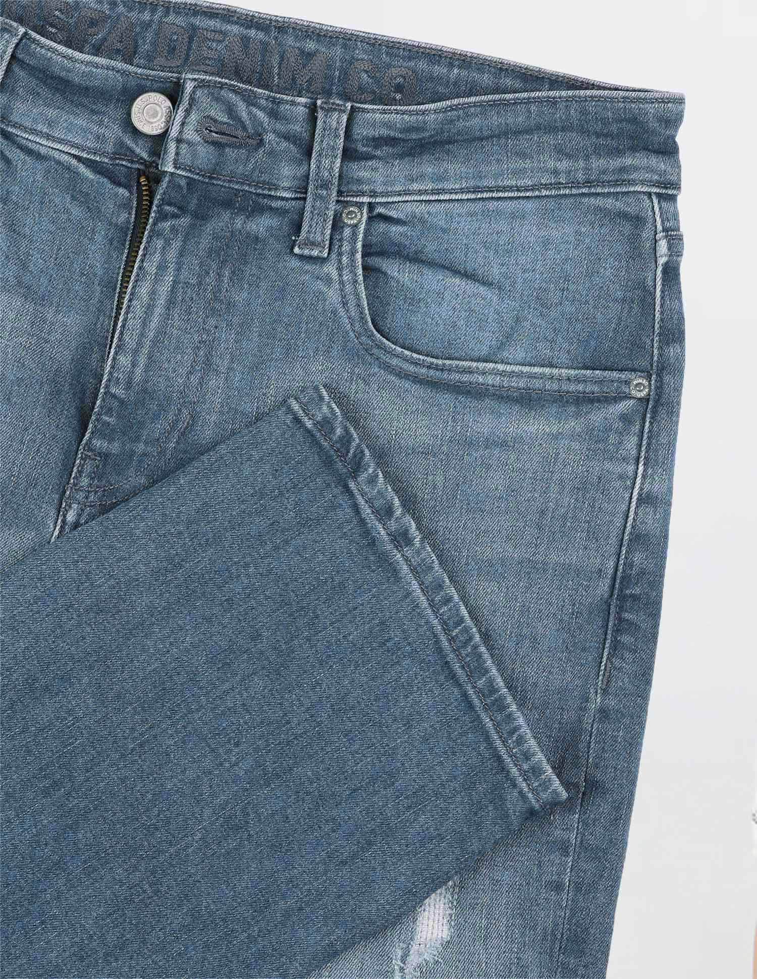 Shawn Relaxed Fit Blue Jeans Ms Wash - U.S. POLO ASSN. | Large