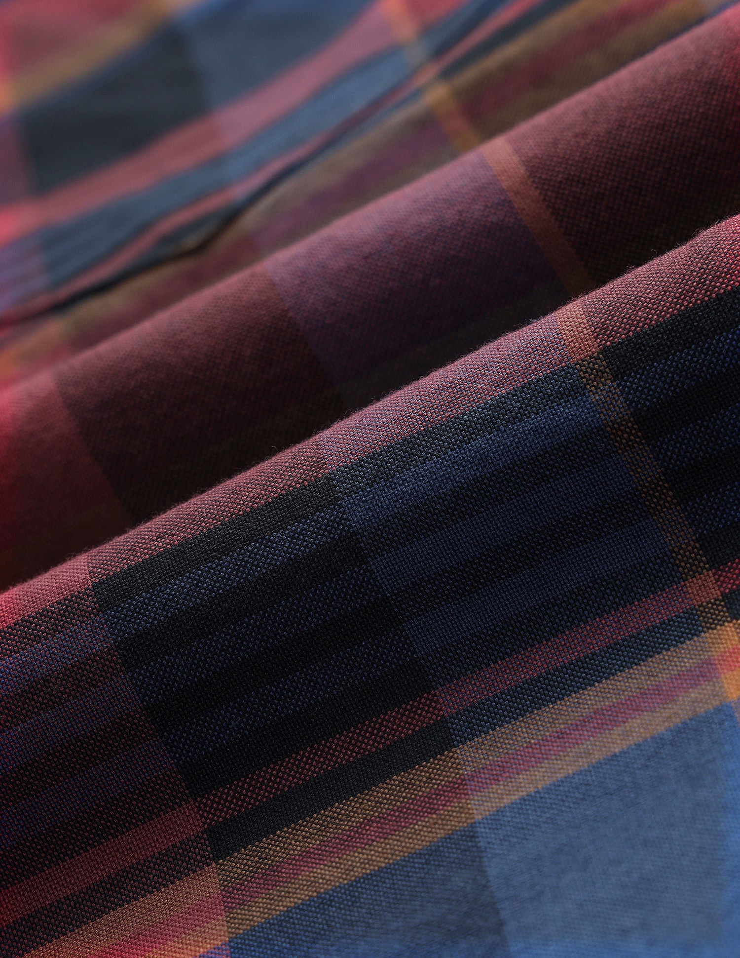 Tailored Plaid Check Shirt Wine - U.S. POLO ASSN. | Large