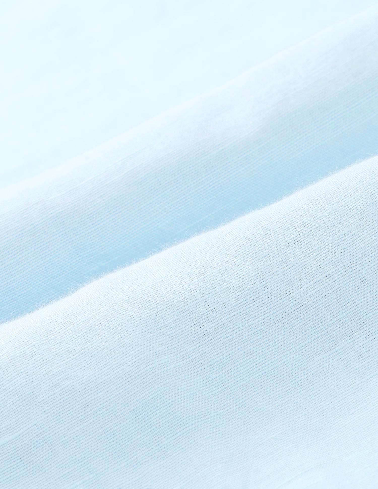 Tailored Fit Solid Shirt Light Blue - U.S. Polo Assn. India | Large