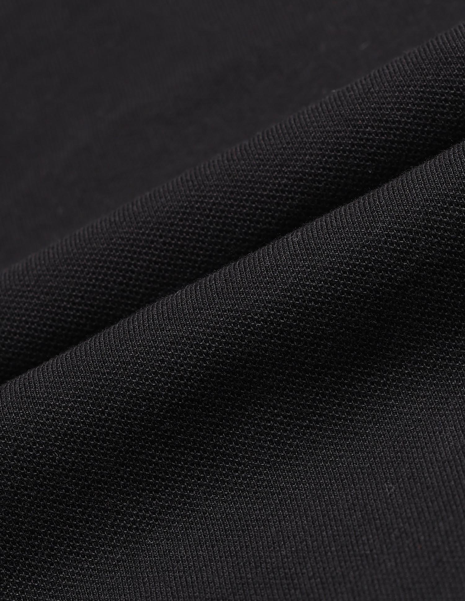 Pure Cotton Slim Fit Classic Polo Shirt Black - U.S. Polo Assn. India | Large