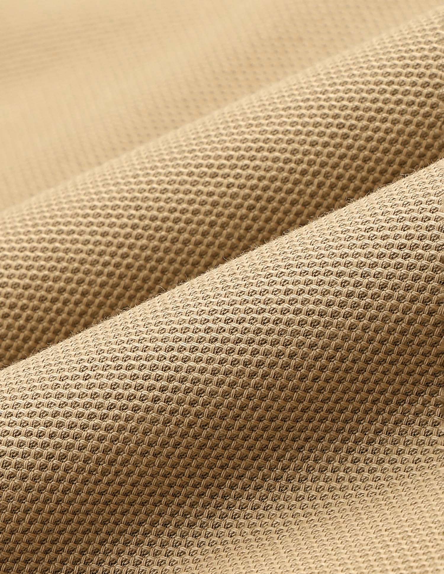 Regular Fit Textured Polo Shirt Light Brown - U.S. POLO ASSN. | Large