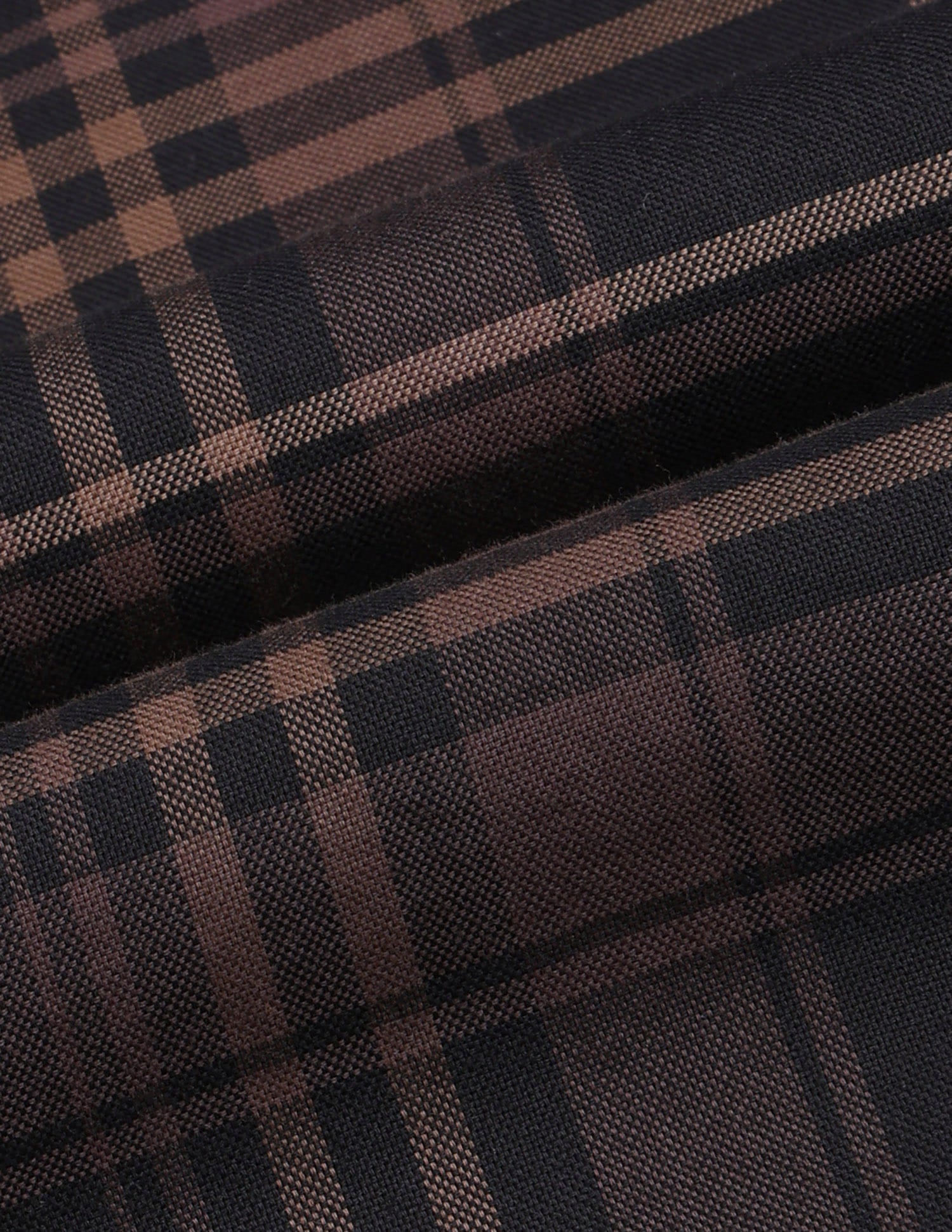 Plaid Checked Tailored Fit Shirt Brown - U.S. Polo Assn. India | Large