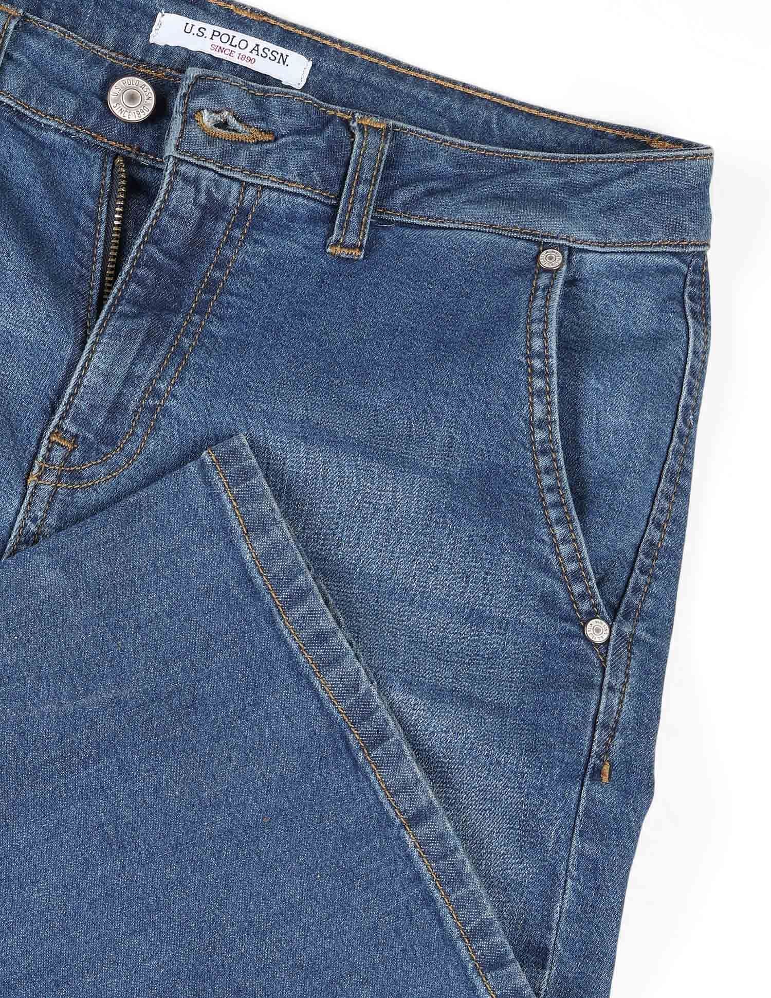 Mid Rise Bootcut Jeans Blue - U.S. POLO ASSN. | Large