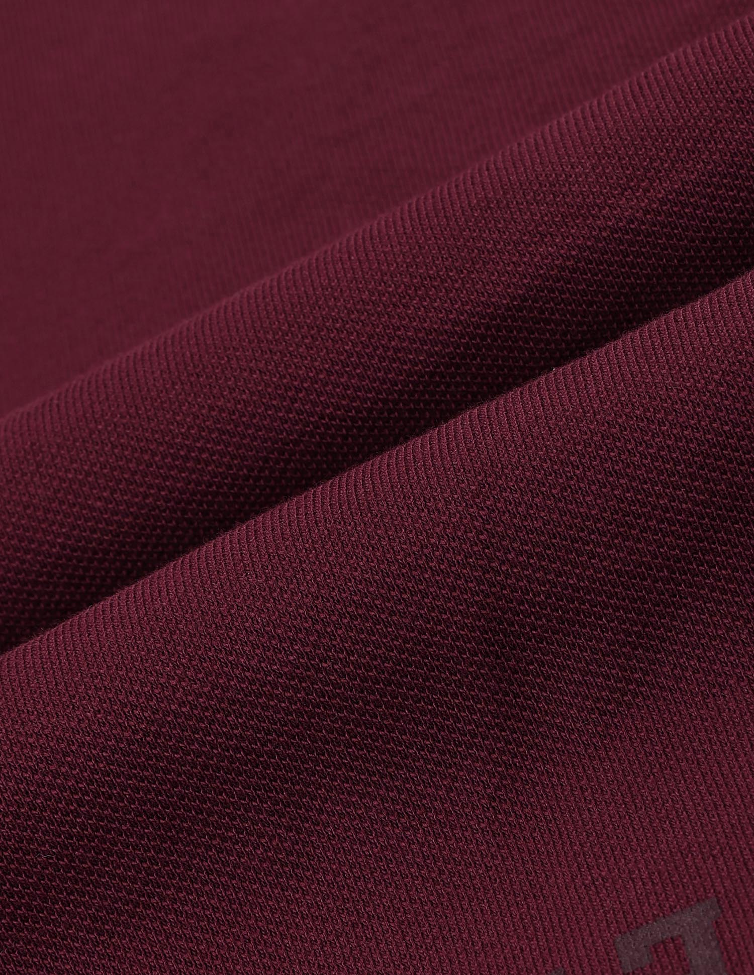 Brand Printed Muscle Fit Polo Shirt Maroon - U.S. POLO ASSN. | Large