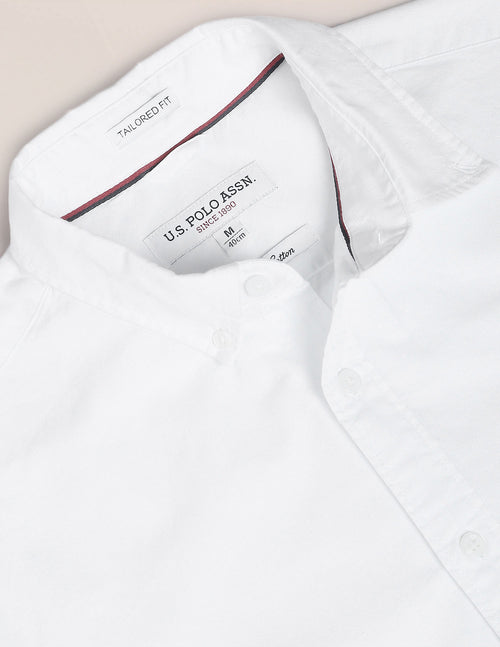 Solid Slim Fit Shirt