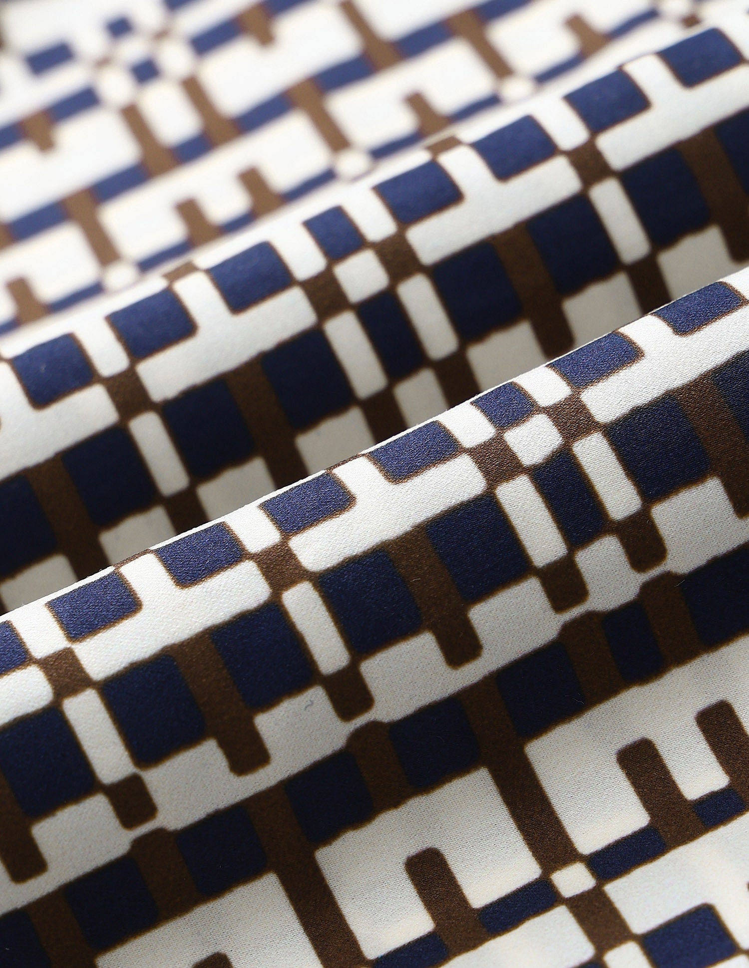 Geometric Print A-Line Dress Multicolour - U.S. POLO ASSN. | Large