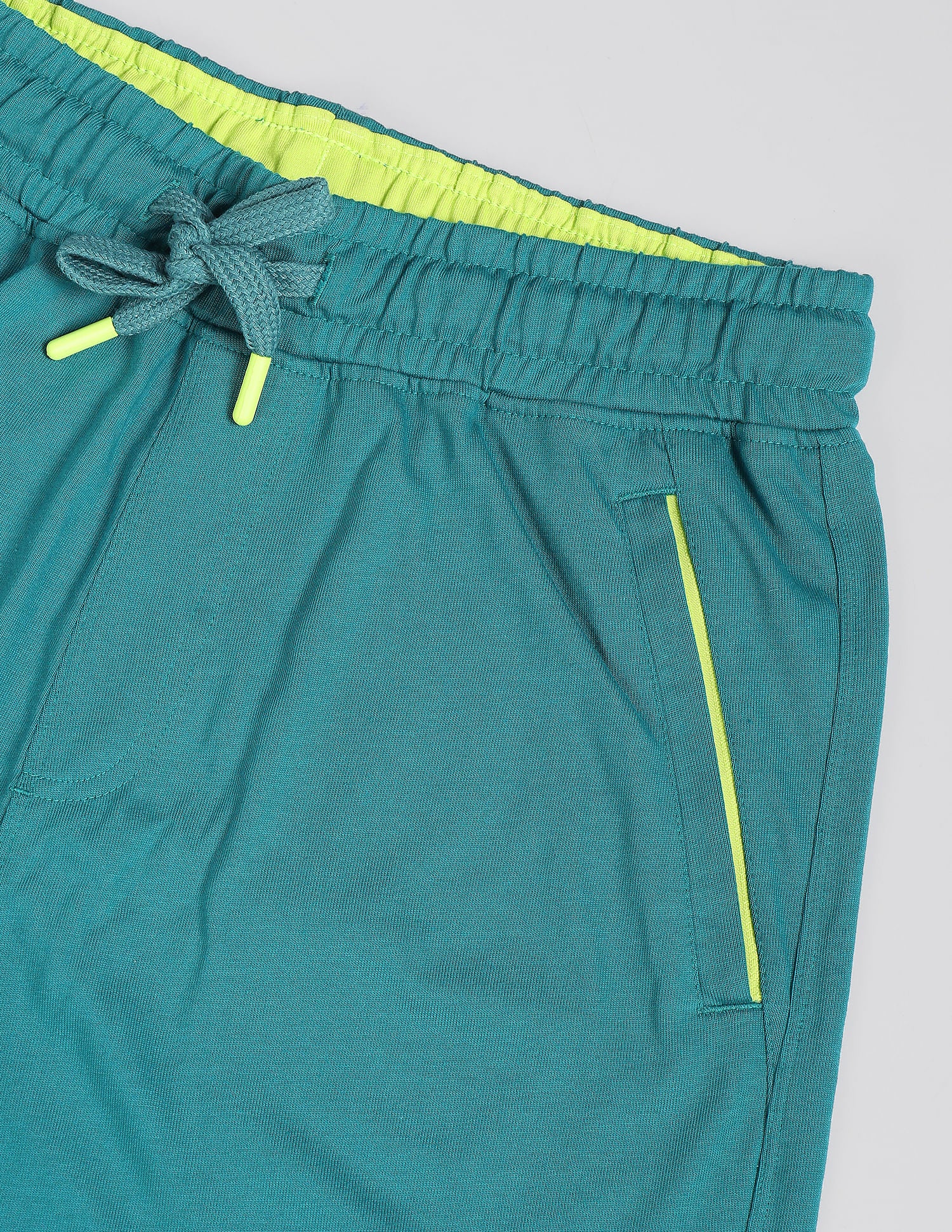 Solid Active AS001 Lounge Shorts - Pack Of 1 Teal Green - U.S. POLO ASSN. | Large