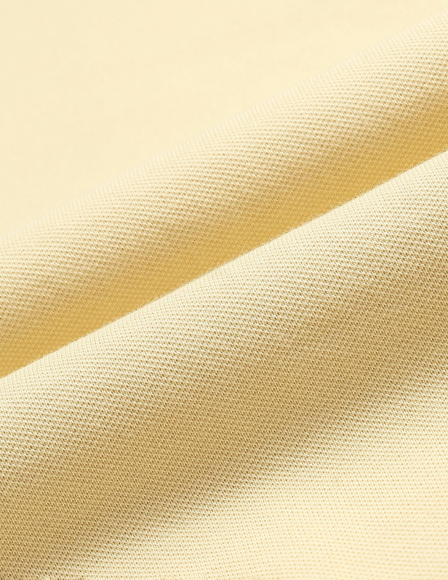 Solid Regular Fit Polo Shirt Light Yellow - U.S. Polo Assn. India | Large