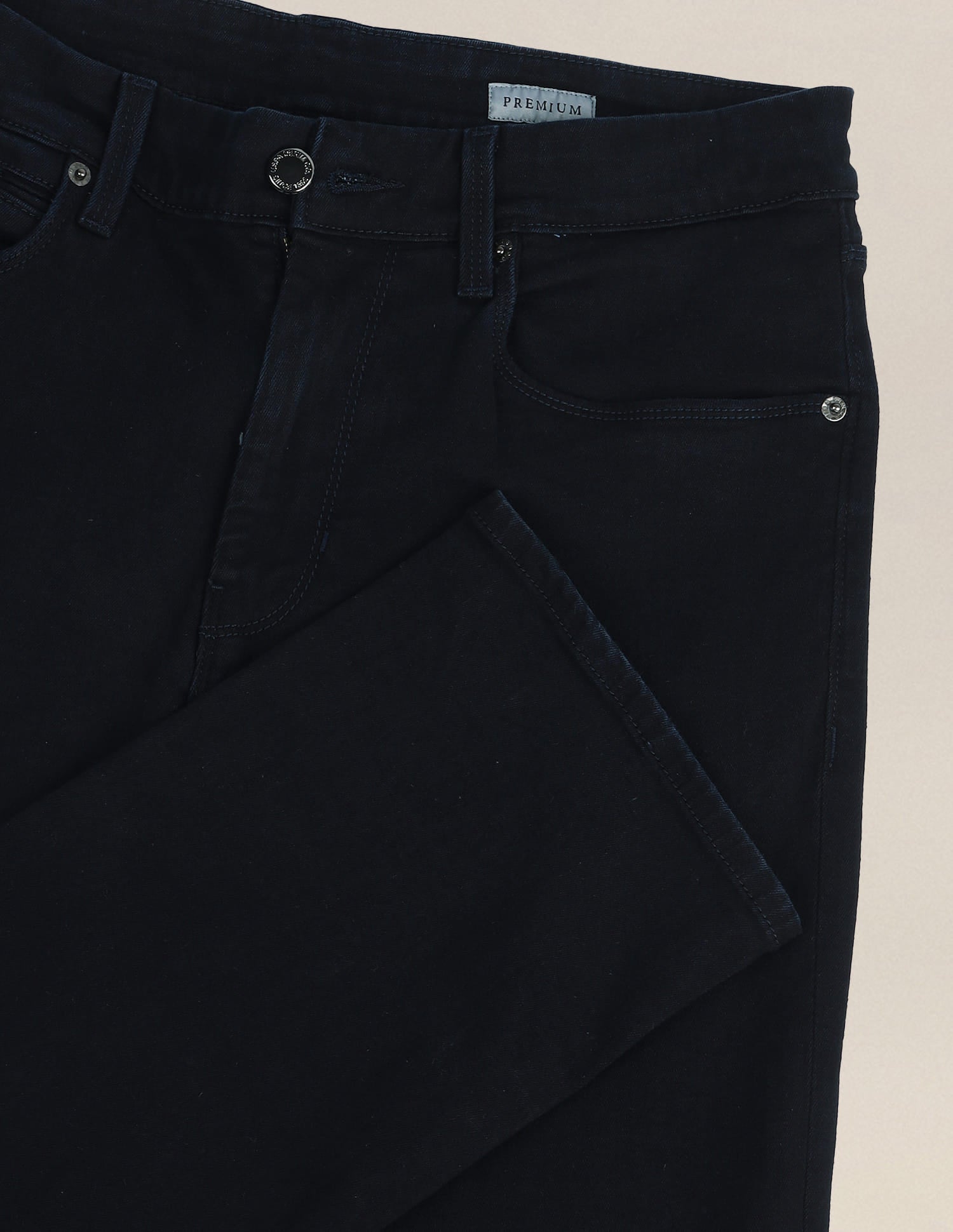 Harold Slim Straight Fit Blue Jeans Blue - U.S. Polo Assn. India | Large